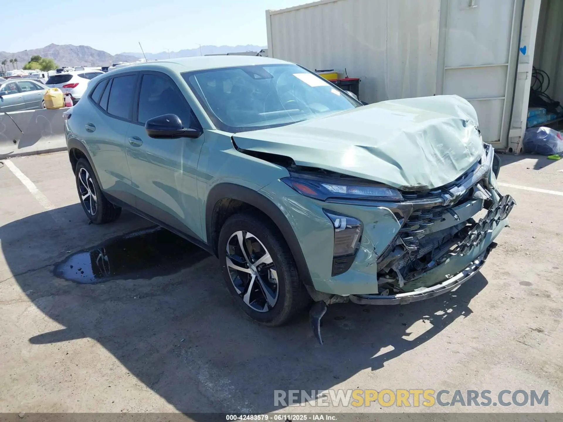 1 Photograph of a damaged car KL77LGE20RC210843 CHEVROLET TRAX 2024