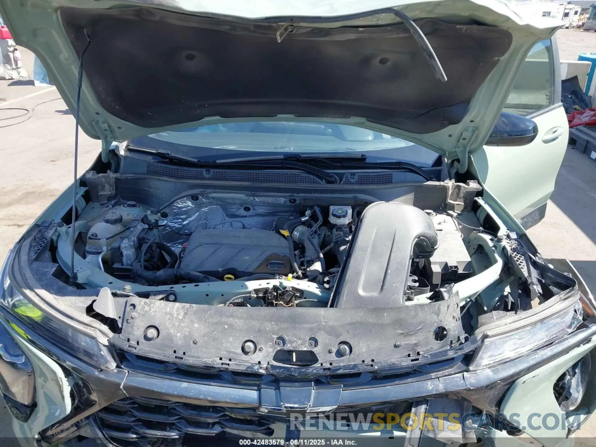 10 Photograph of a damaged car KL77LGE20RC210843 CHEVROLET TRAX 2024