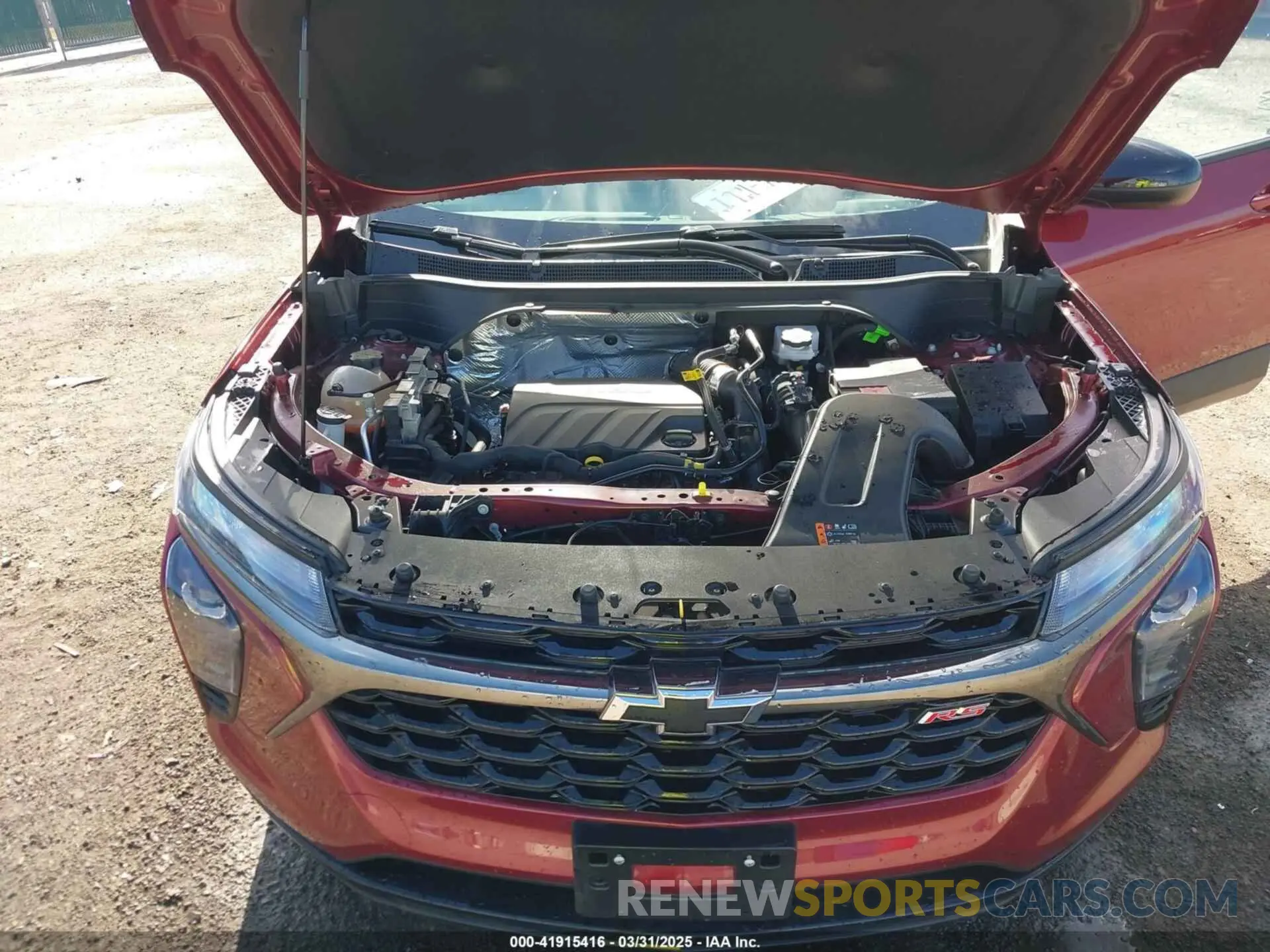 10 Photograph of a damaged car KL77LGE20RC226122 CHEVROLET TRAX 2024