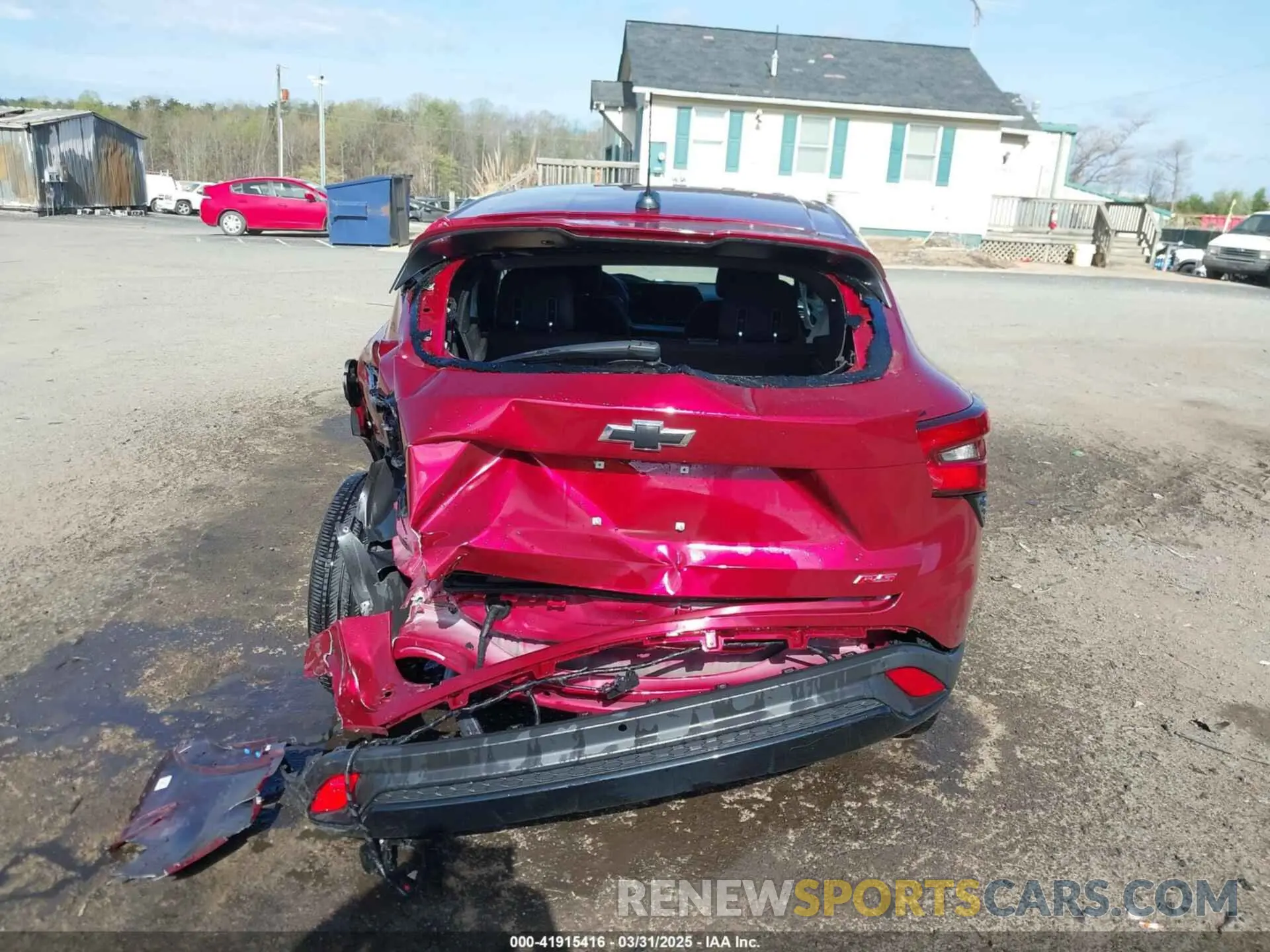 16 Photograph of a damaged car KL77LGE20RC226122 CHEVROLET TRAX 2024