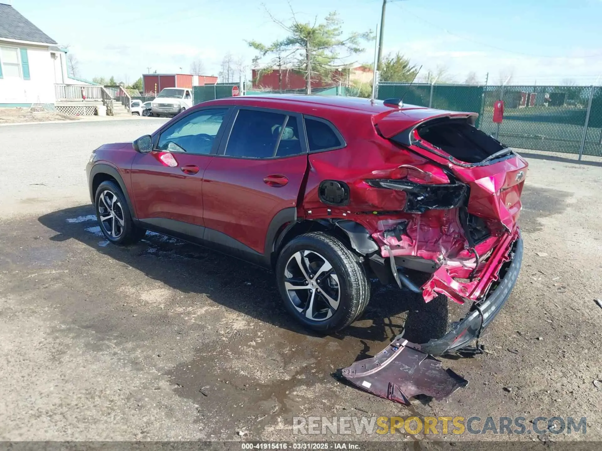 3 Photograph of a damaged car KL77LGE20RC226122 CHEVROLET TRAX 2024