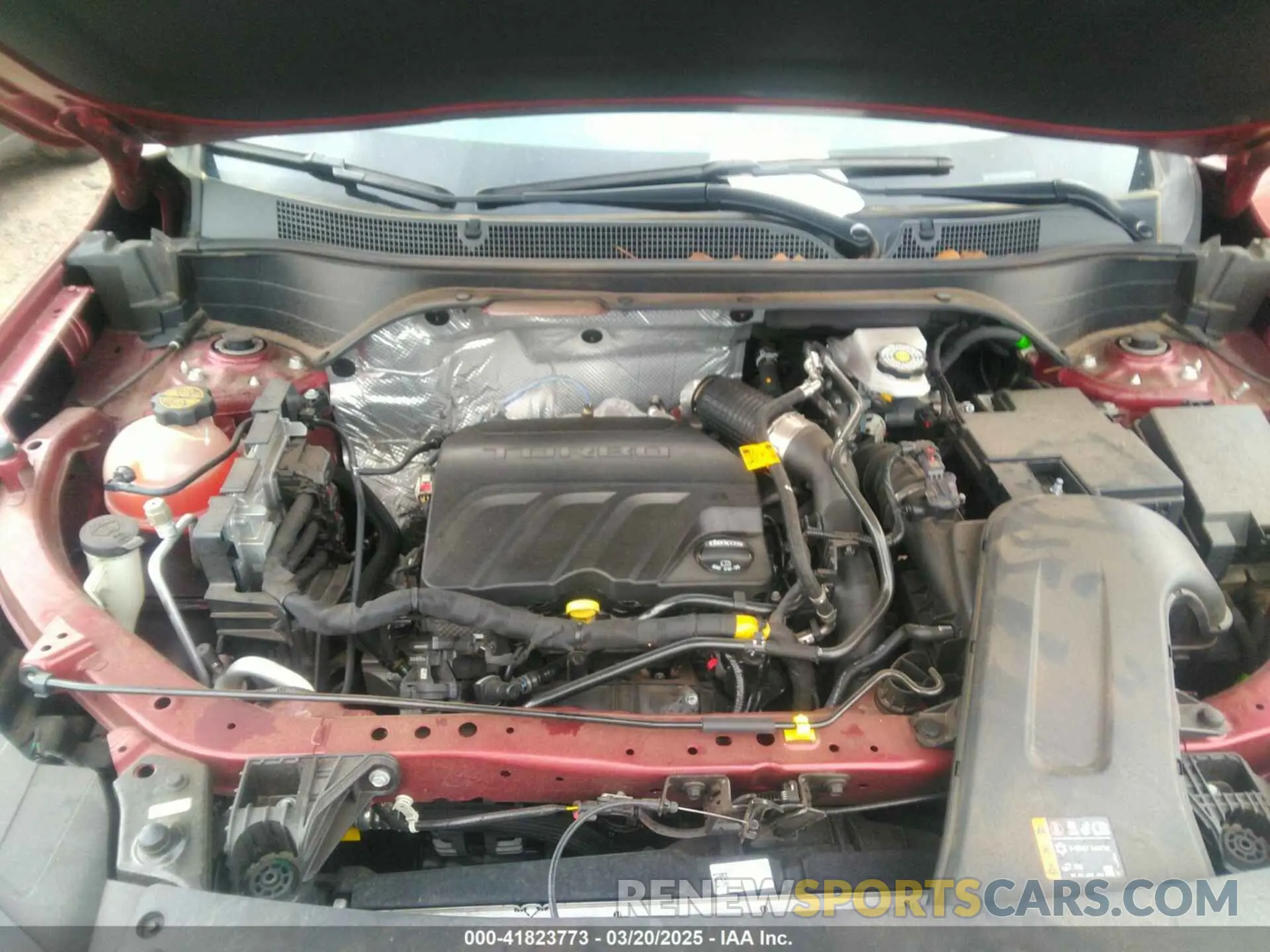 10 Photograph of a damaged car KL77LGE21RC007430 CHEVROLET TRAX 2024
