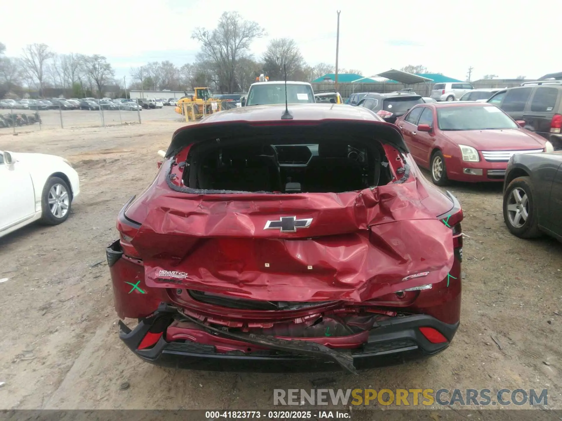 16 Photograph of a damaged car KL77LGE21RC007430 CHEVROLET TRAX 2024