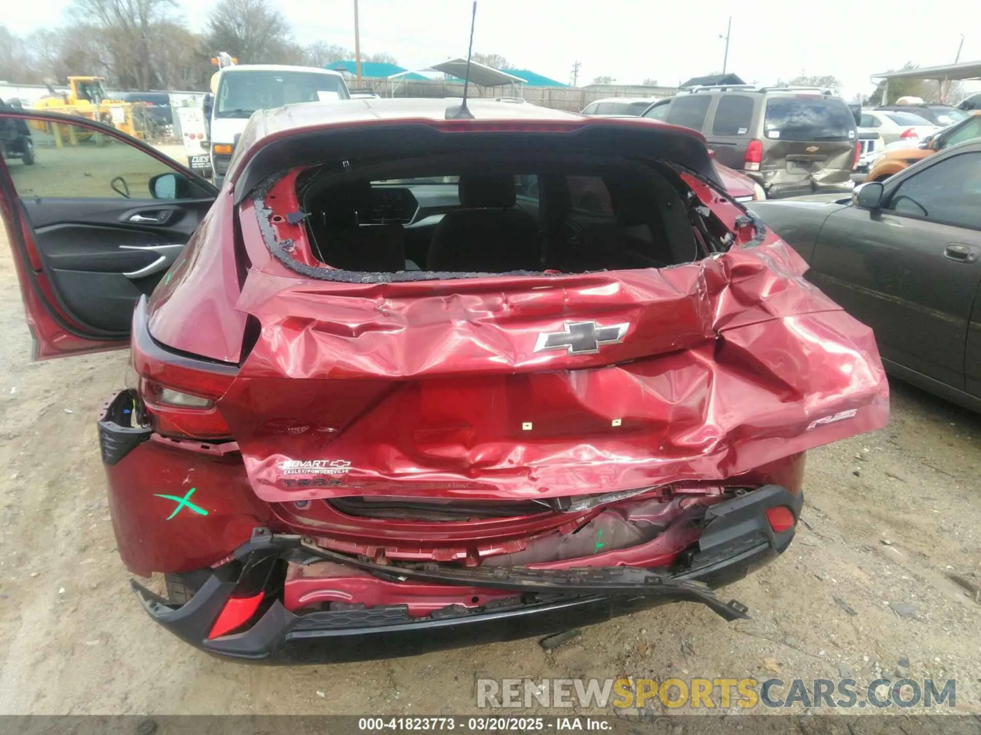 6 Photograph of a damaged car KL77LGE21RC007430 CHEVROLET TRAX 2024