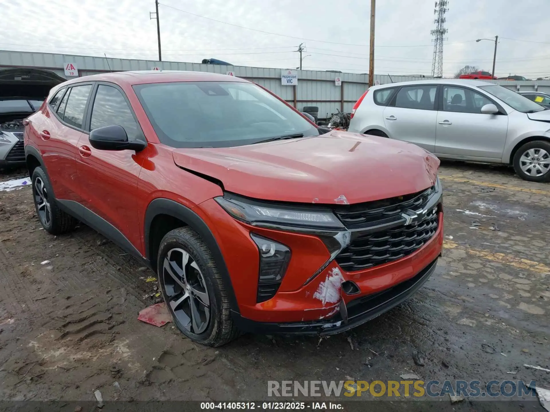 1 Photograph of a damaged car KL77LGE21RC029069 CHEVROLET TRAX 2024