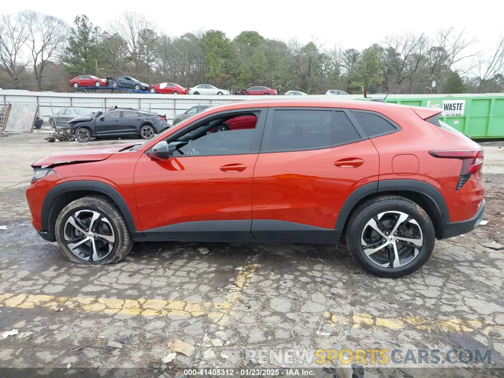 14 Photograph of a damaged car KL77LGE21RC029069 CHEVROLET TRAX 2024