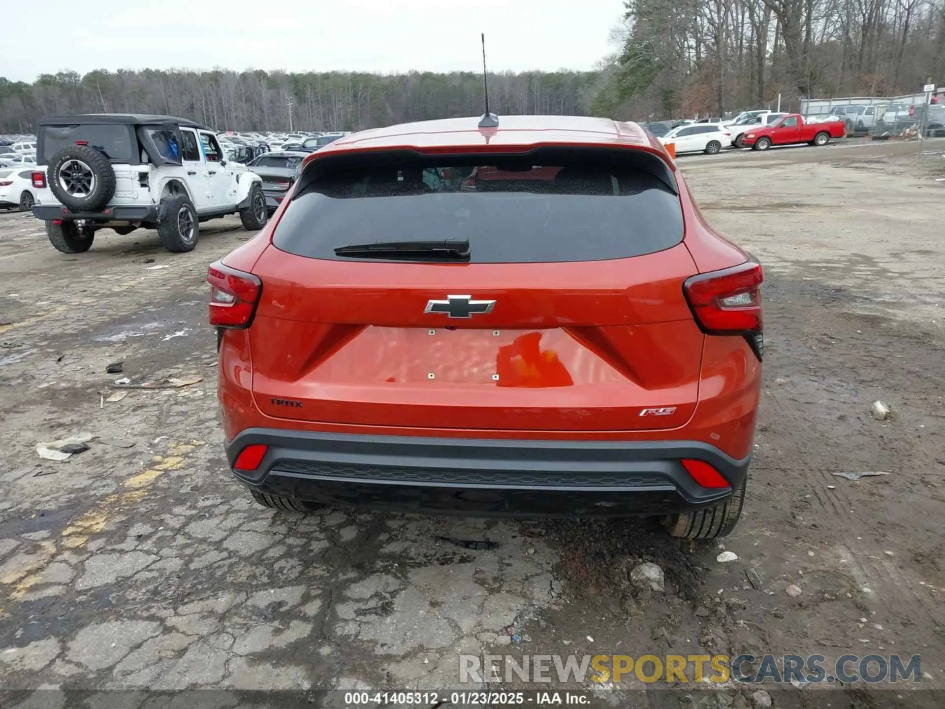 16 Photograph of a damaged car KL77LGE21RC029069 CHEVROLET TRAX 2024