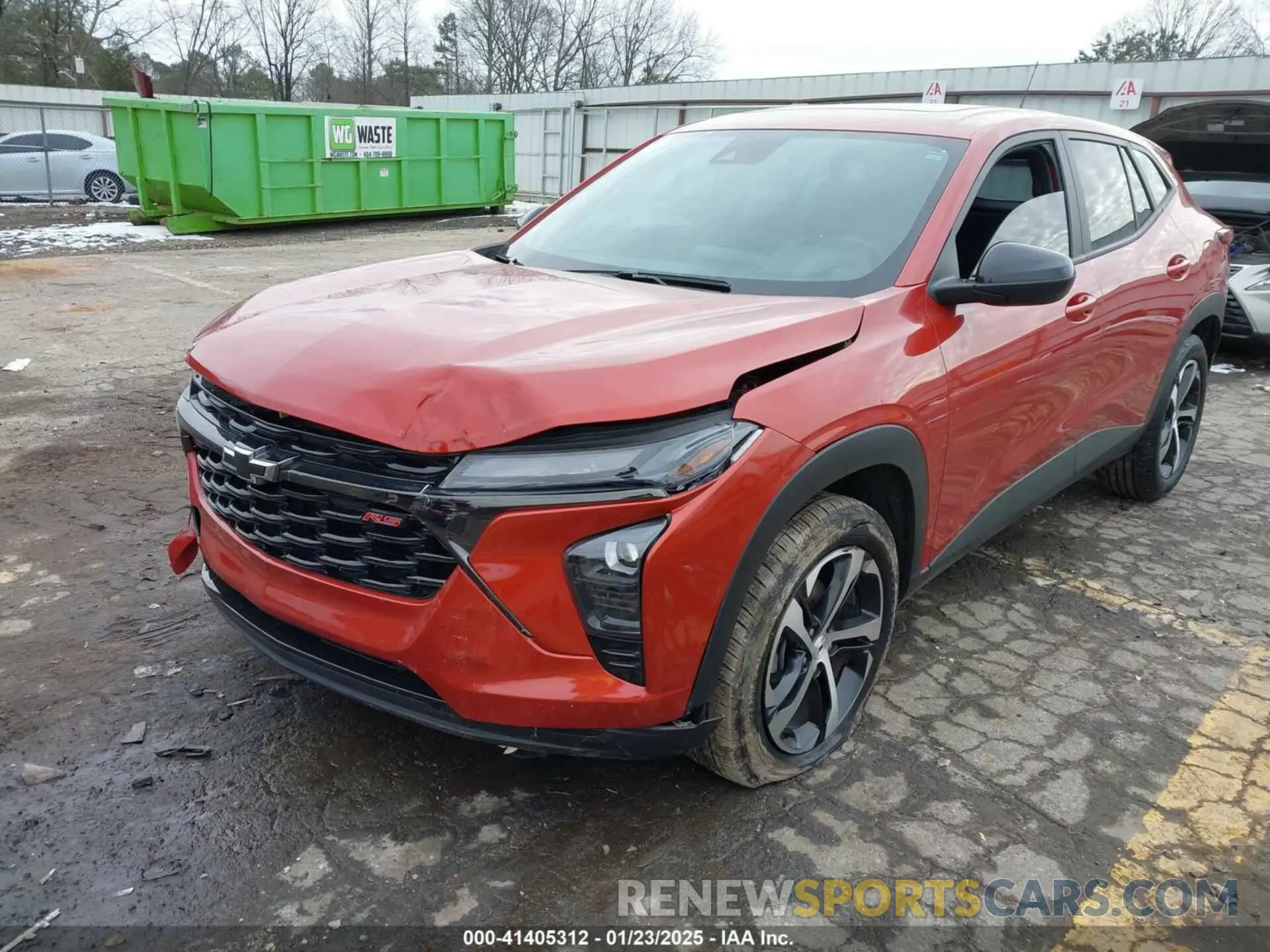 2 Photograph of a damaged car KL77LGE21RC029069 CHEVROLET TRAX 2024