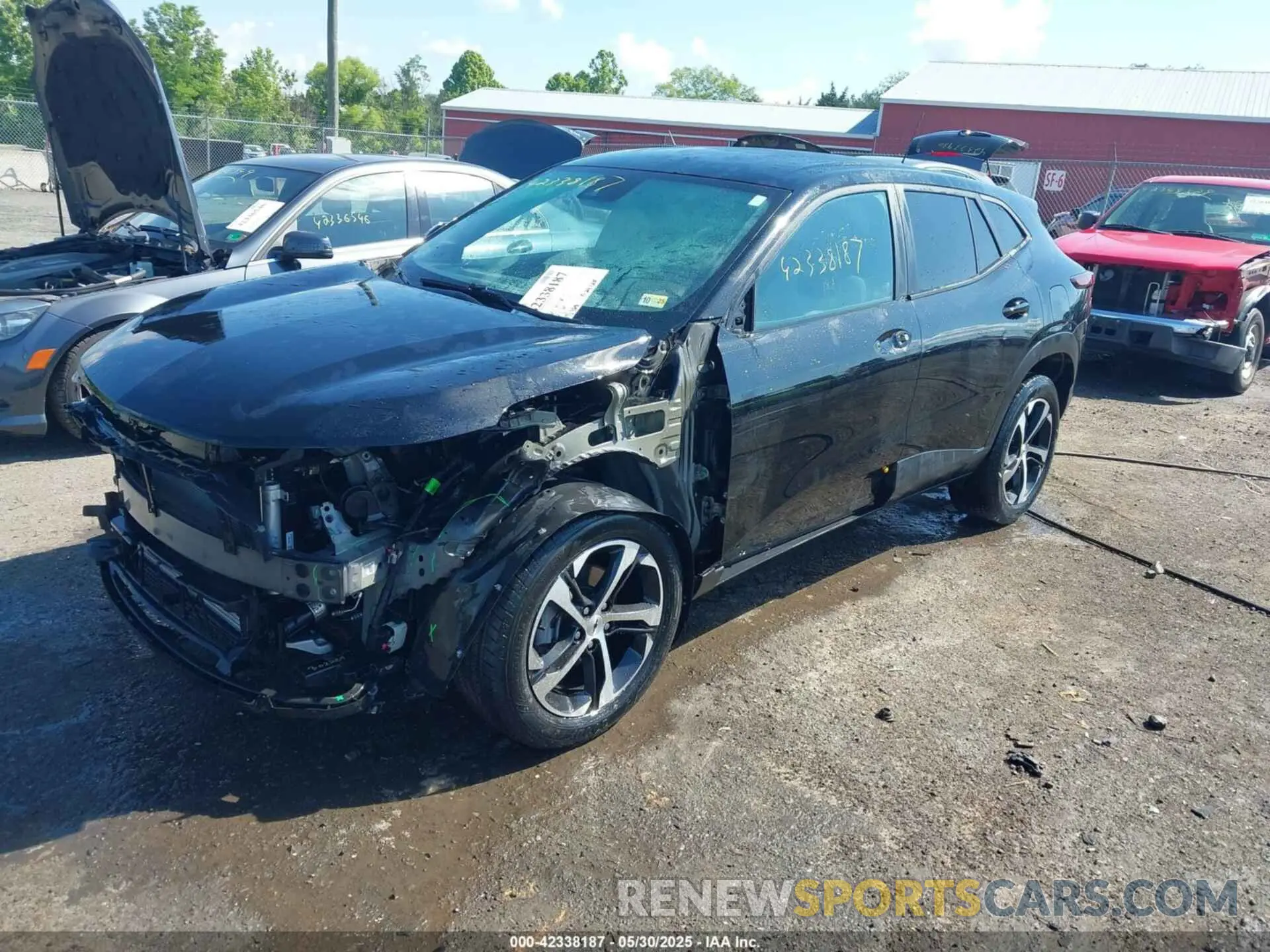 2 Photograph of a damaged car KL77LGE21RC036295 CHEVROLET TRAX 2024