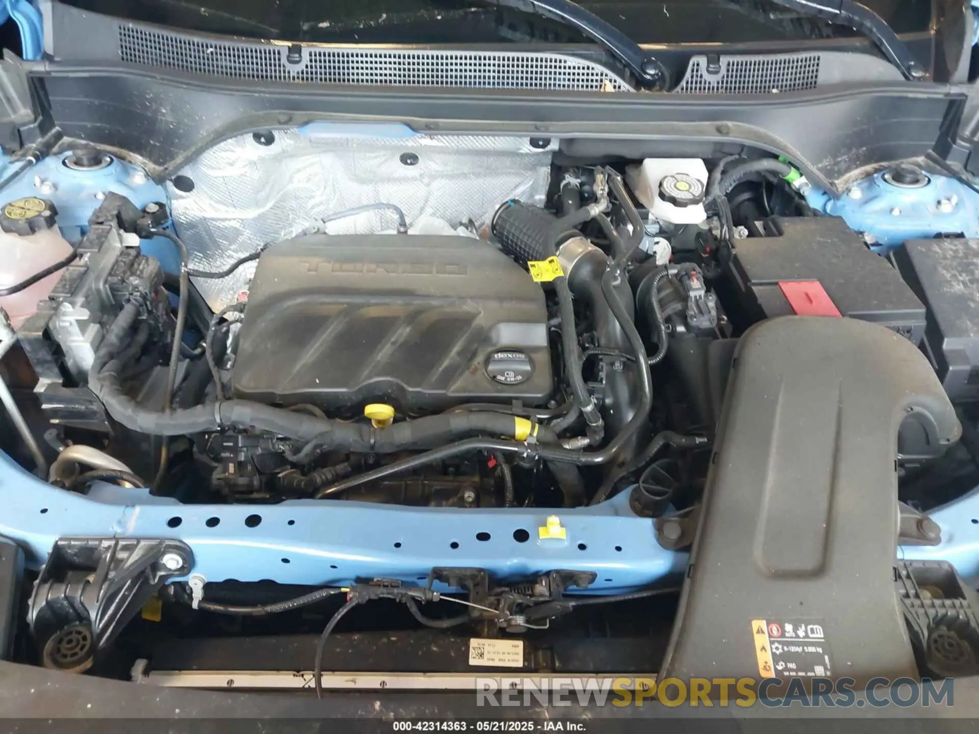 10 Photograph of a damaged car KL77LGE21RC057101 CHEVROLET TRAX 2024