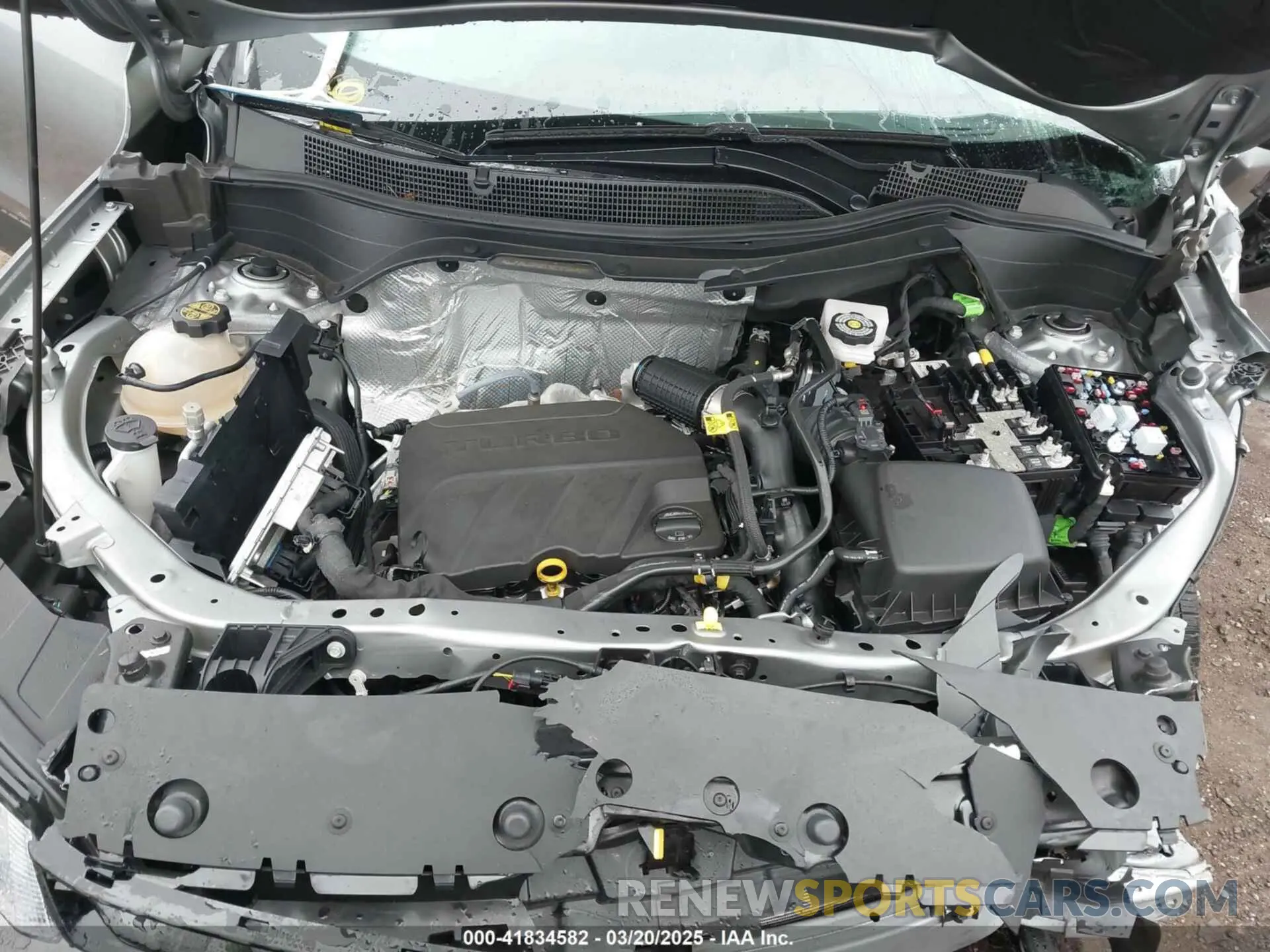 10 Photograph of a damaged car KL77LGE21RC152404 CHEVROLET TRAX 2024