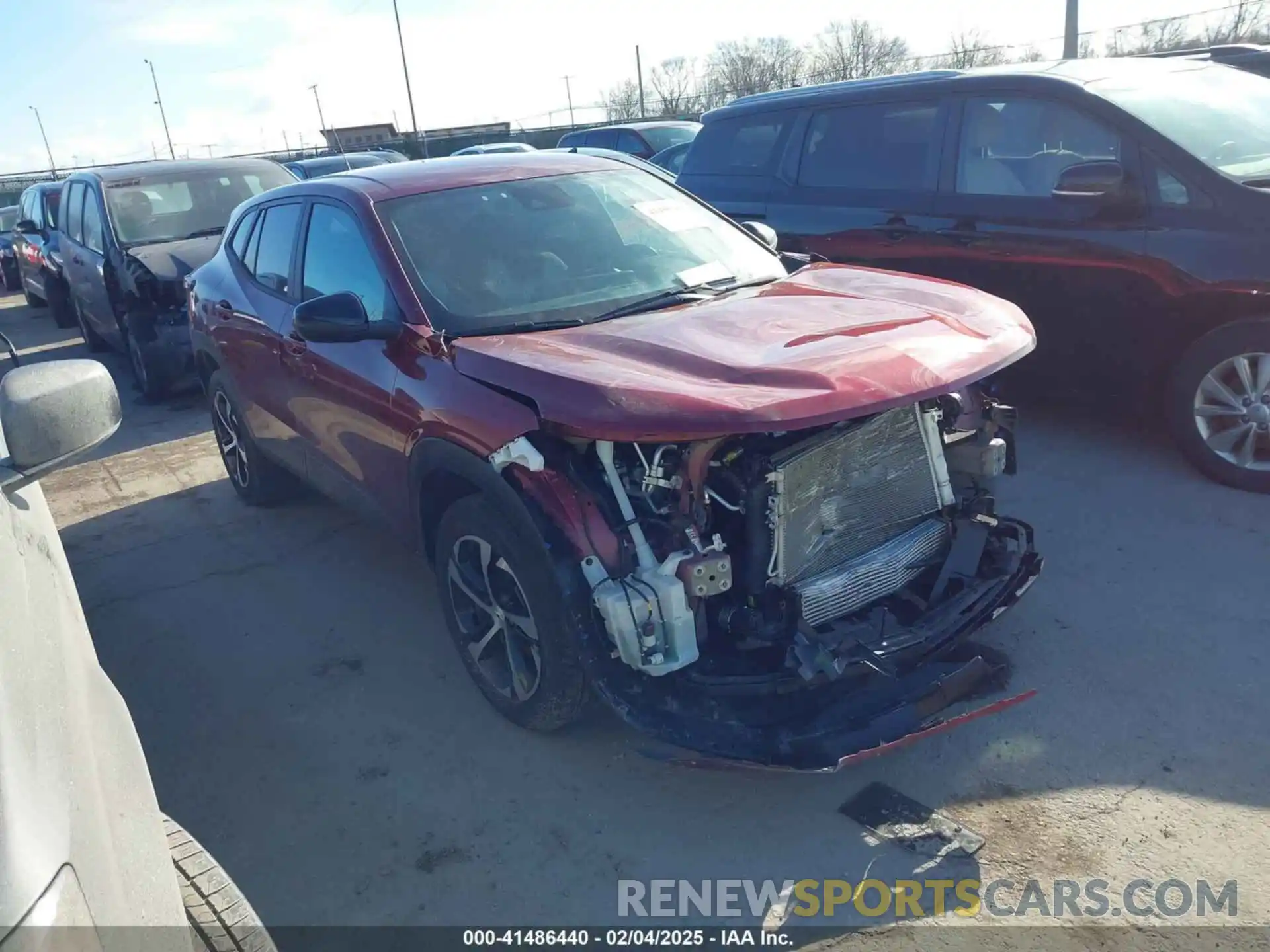 1 Photograph of a damaged car KL77LGE22RC061304 CHEVROLET TRAX 2024