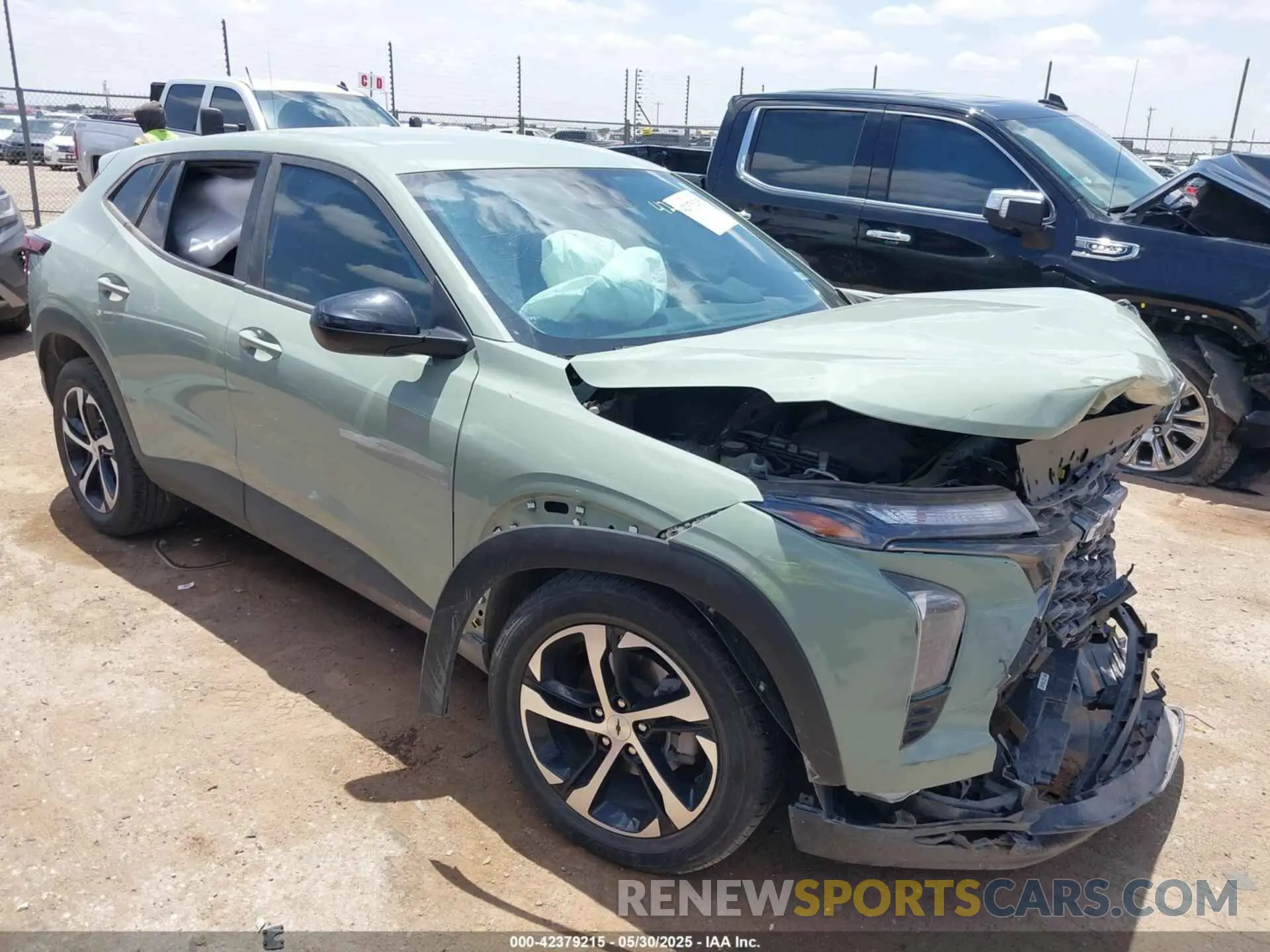 1 Photograph of a damaged car KL77LGE22RC212903 CHEVROLET TRAX 2024
