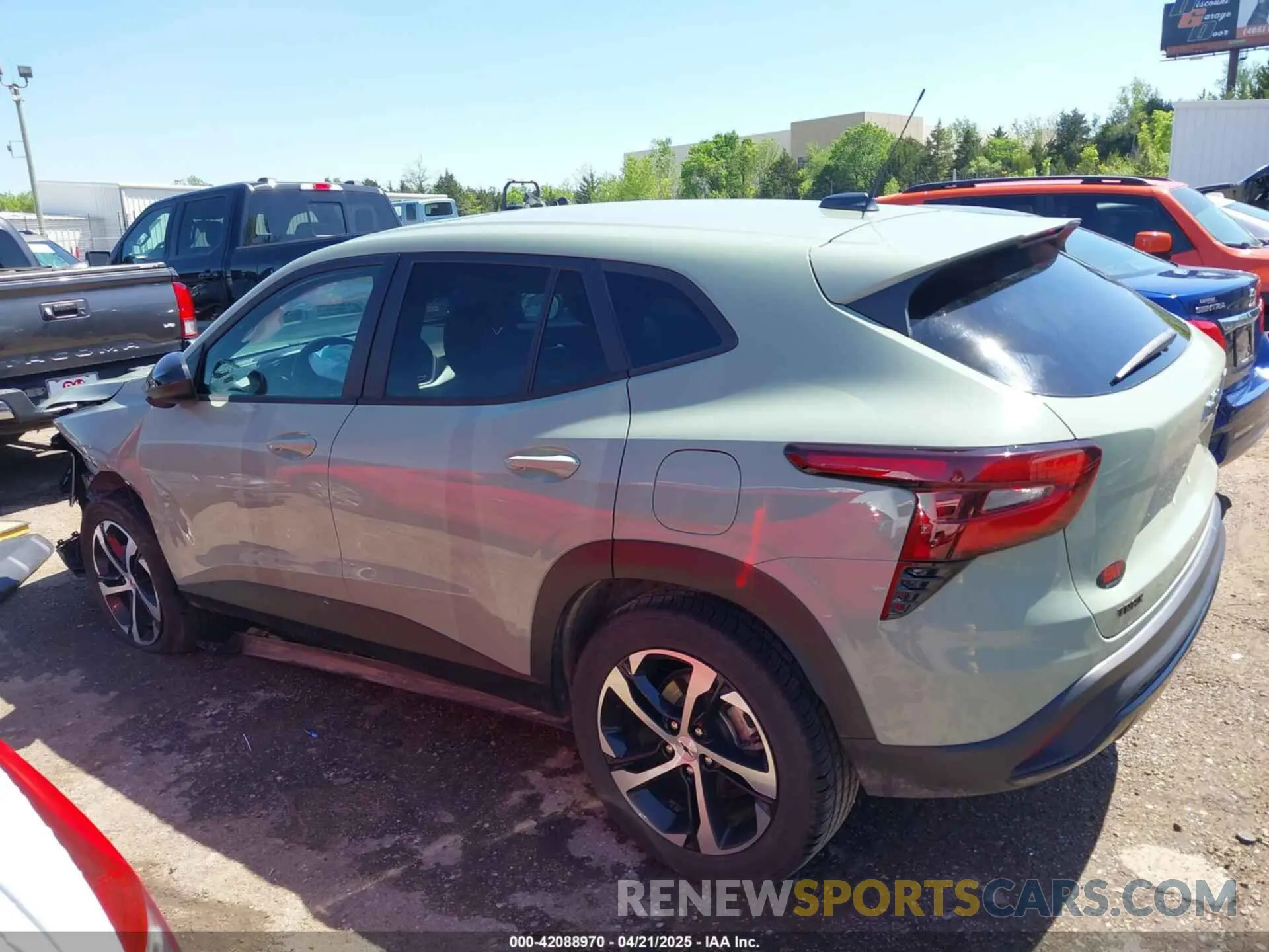 14 Photograph of a damaged car KL77LGE23RC090973 CHEVROLET TRAX 2024