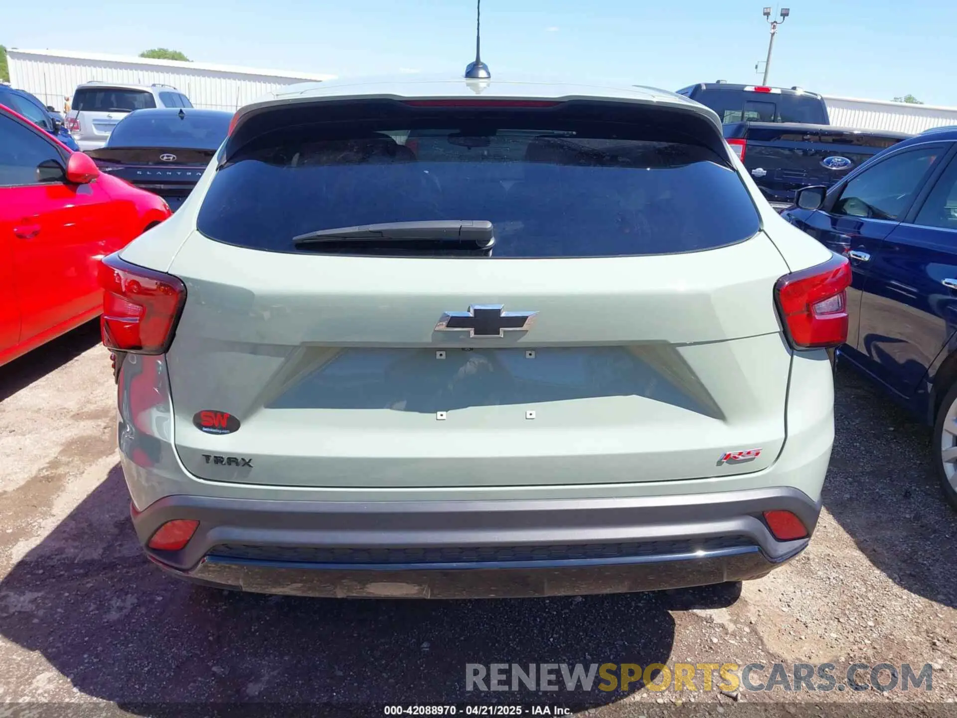 16 Photograph of a damaged car KL77LGE23RC090973 CHEVROLET TRAX 2024