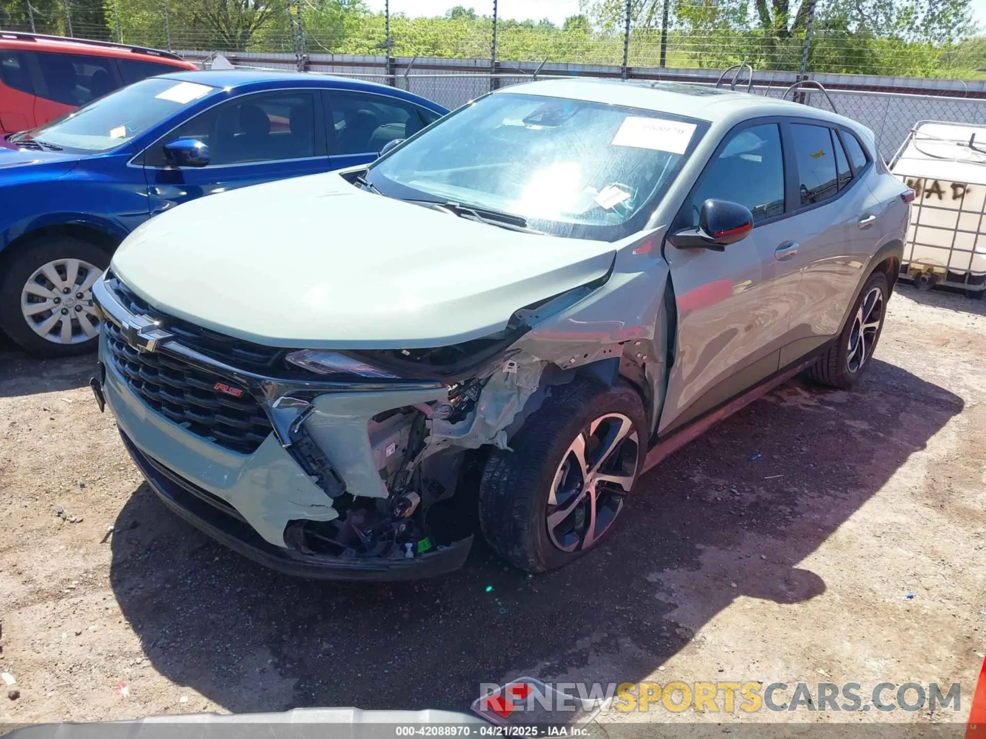 2 Photograph of a damaged car KL77LGE23RC090973 CHEVROLET TRAX 2024