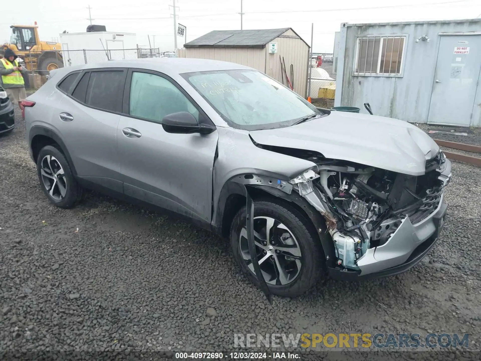 1 Photograph of a damaged car KL77LGE23RC148371 CHEVROLET TRAX 2024