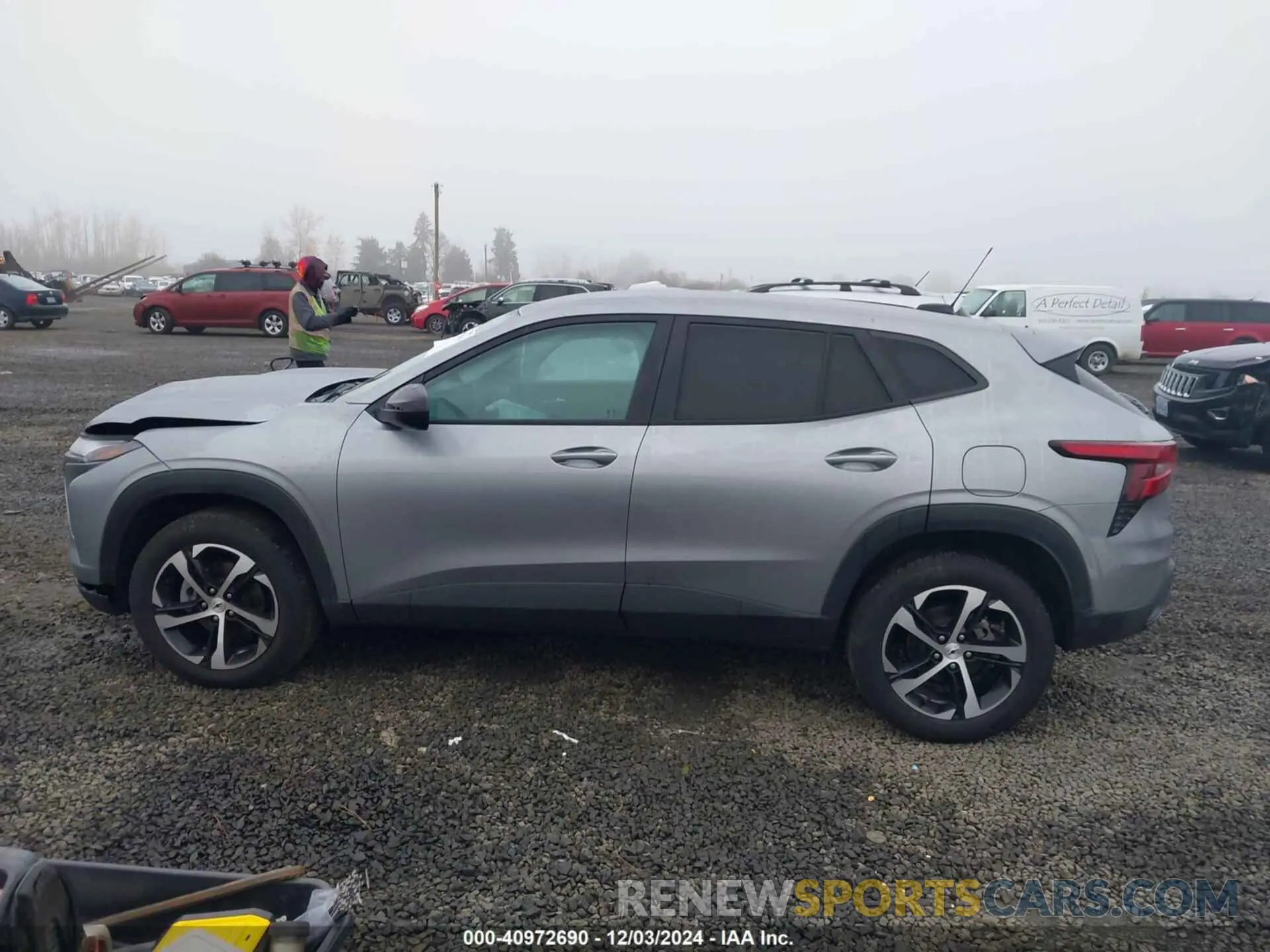 14 Photograph of a damaged car KL77LGE23RC148371 CHEVROLET TRAX 2024