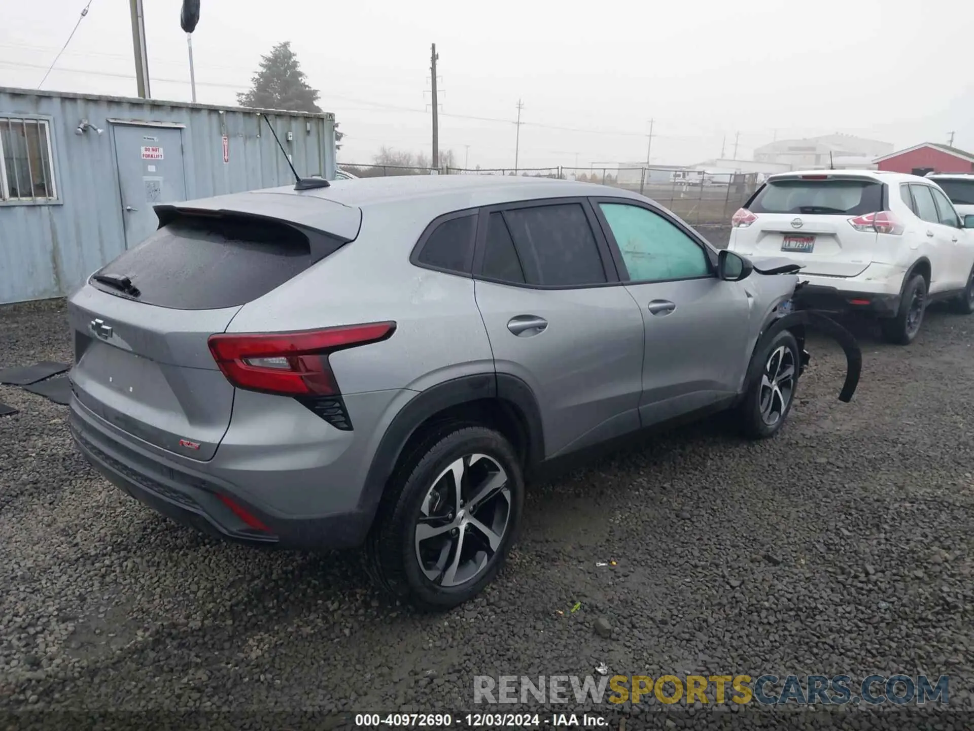 4 Photograph of a damaged car KL77LGE23RC148371 CHEVROLET TRAX 2024