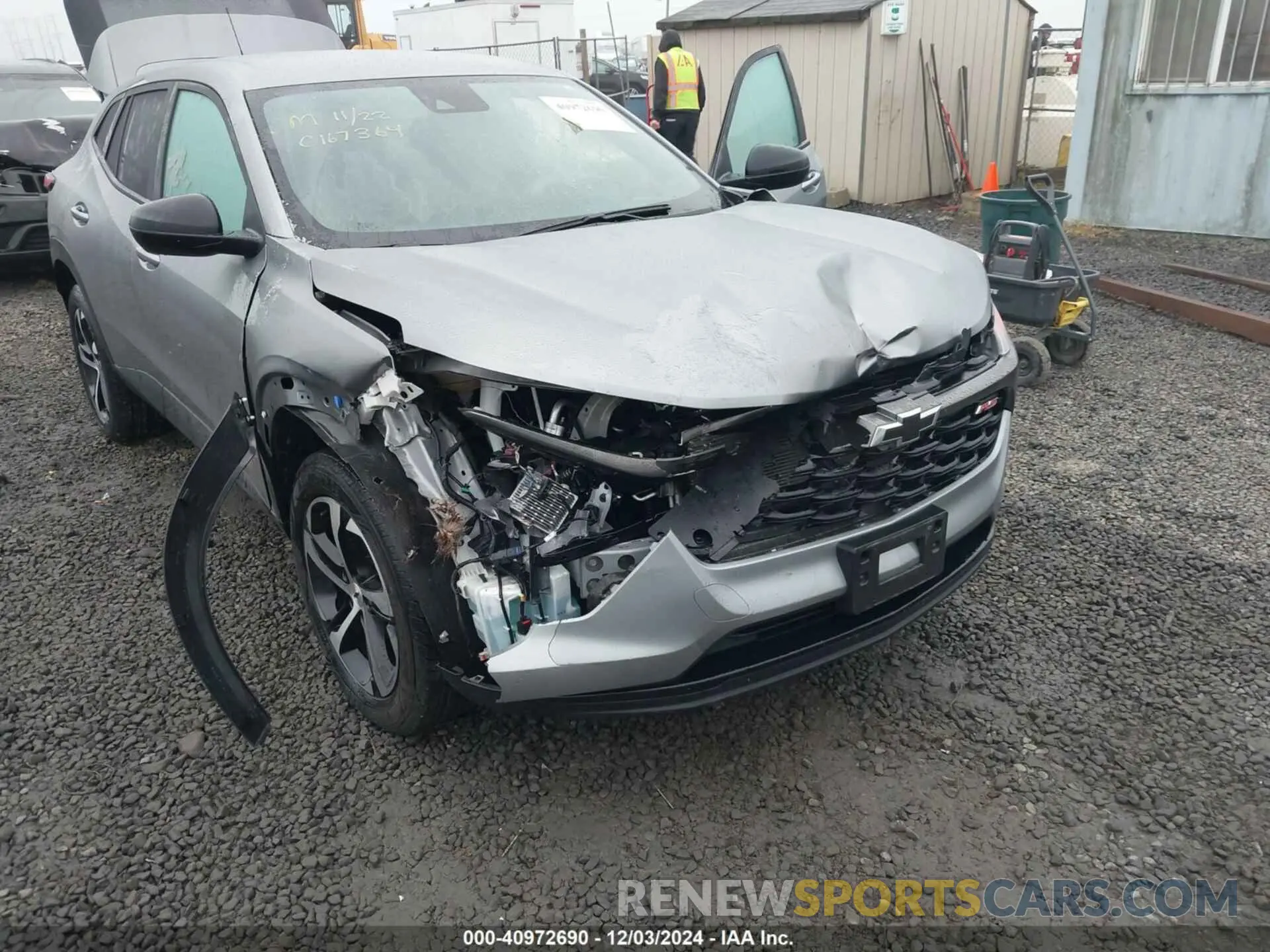 6 Photograph of a damaged car KL77LGE23RC148371 CHEVROLET TRAX 2024