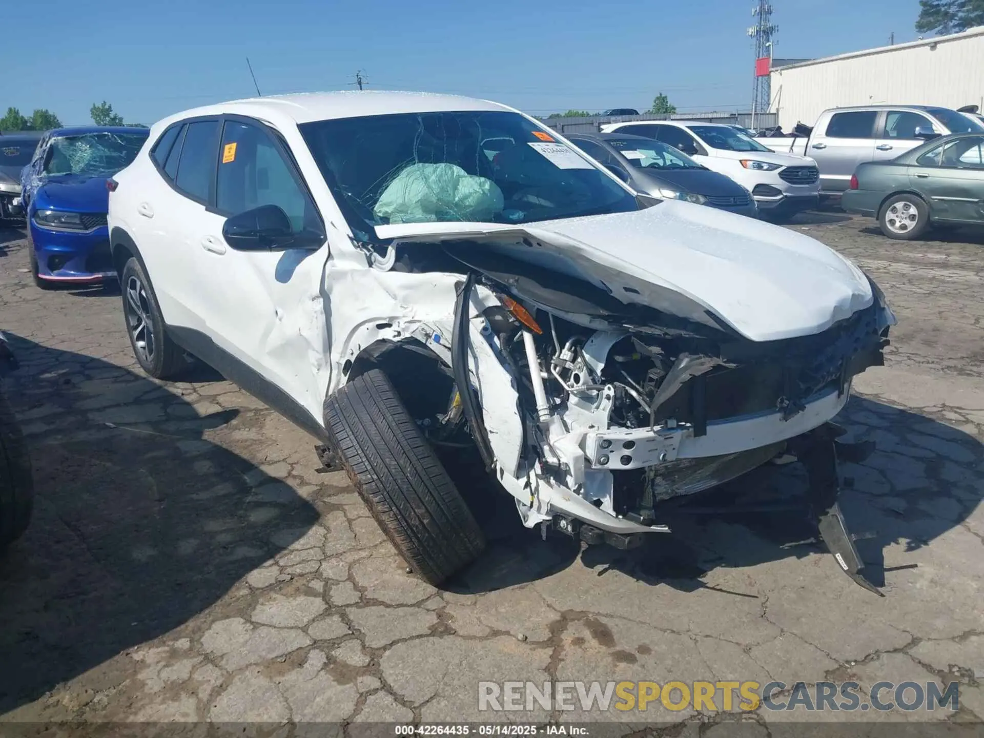 1 Photograph of a damaged car KL77LGE23RC194203 CHEVROLET TRAX 2024