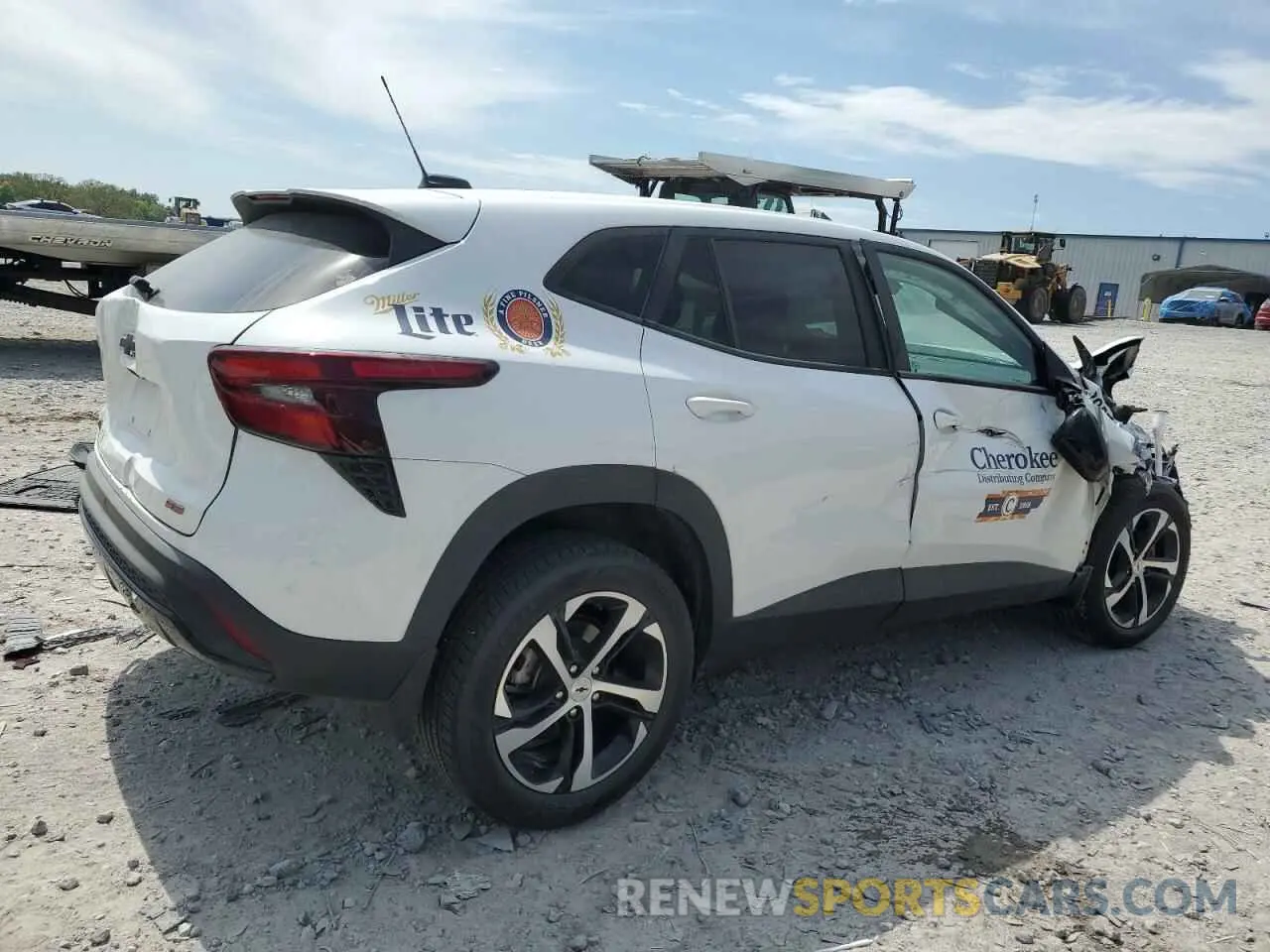 3 Photograph of a damaged car KL77LGE23RC223831 CHEVROLET TRAX 2024