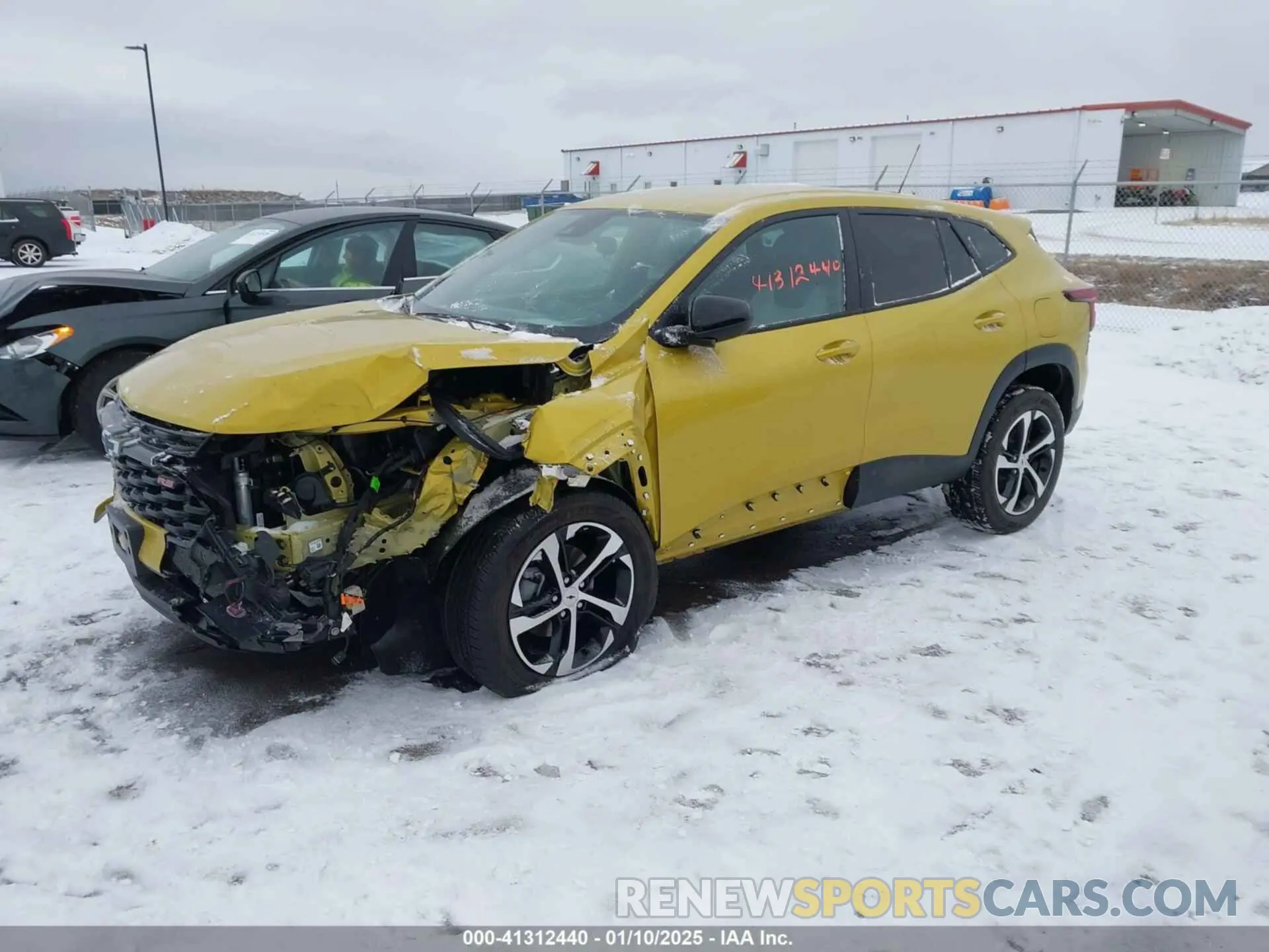 2 Photograph of a damaged car KL77LGE24RC068416 CHEVROLET TRAX 2024