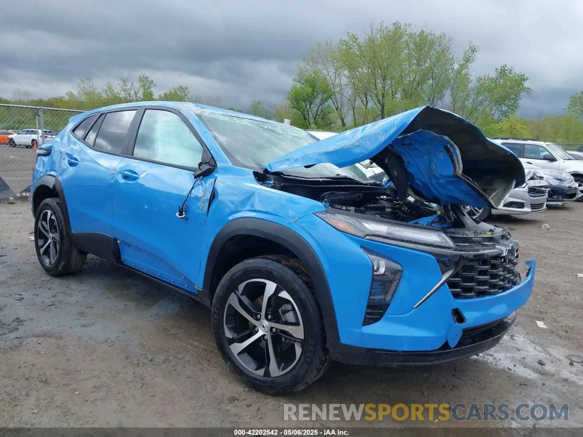 1 Photograph of a damaged car KL77LGE24RC099424 CHEVROLET TRAX 2024