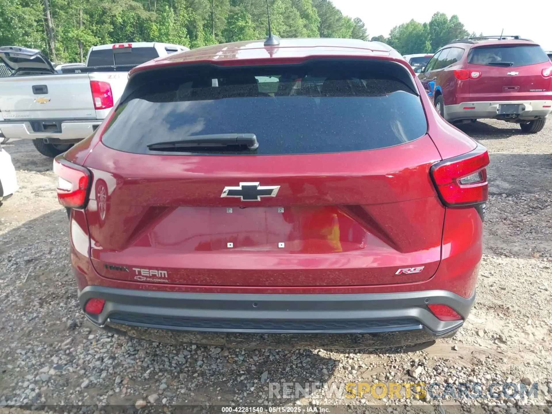 16 Photograph of a damaged car KL77LGE24RC163896 CHEVROLET TRAX 2024