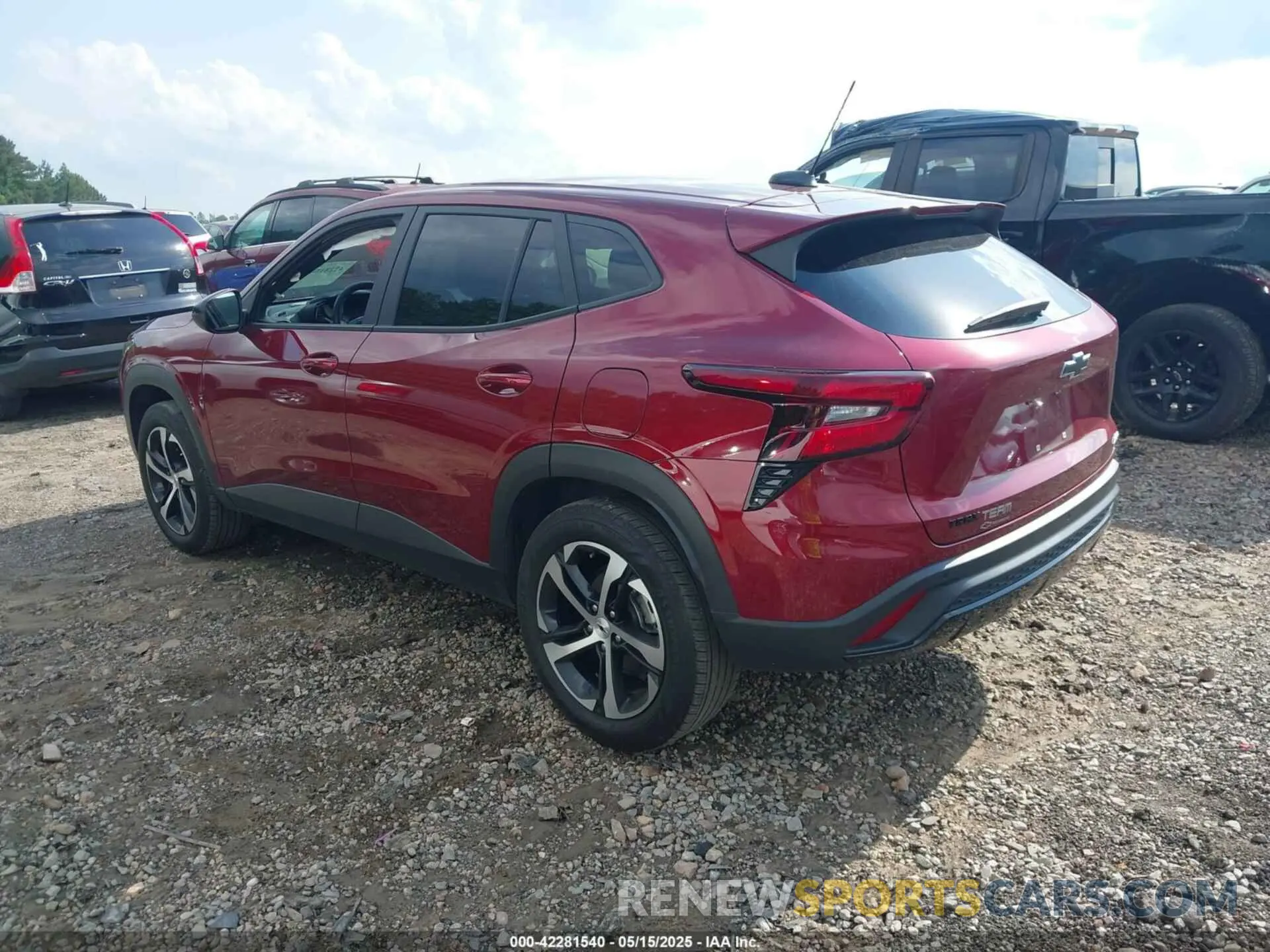 3 Photograph of a damaged car KL77LGE24RC163896 CHEVROLET TRAX 2024