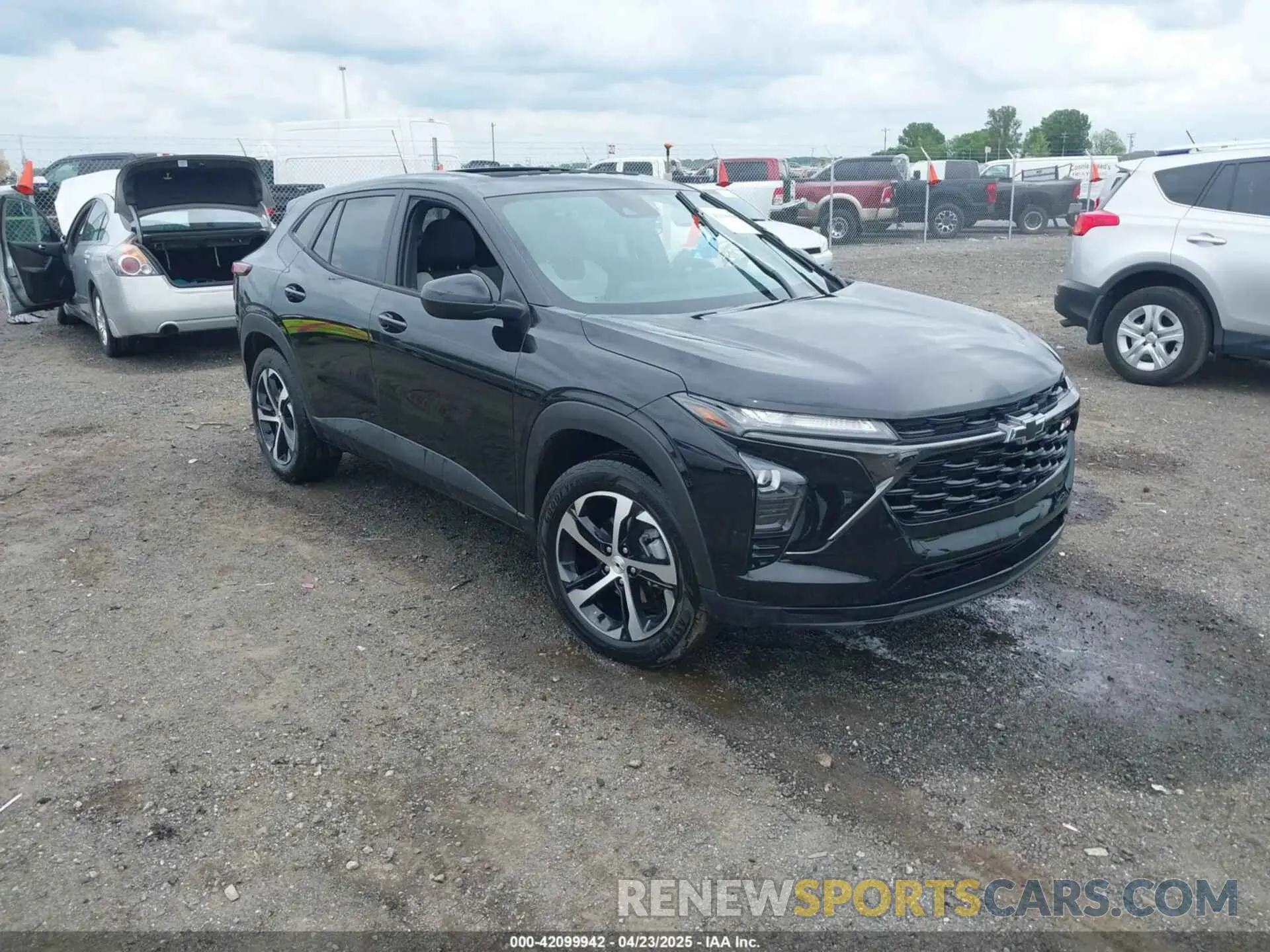 1 Photograph of a damaged car KL77LGE25RC183834 CHEVROLET TRAX 2024