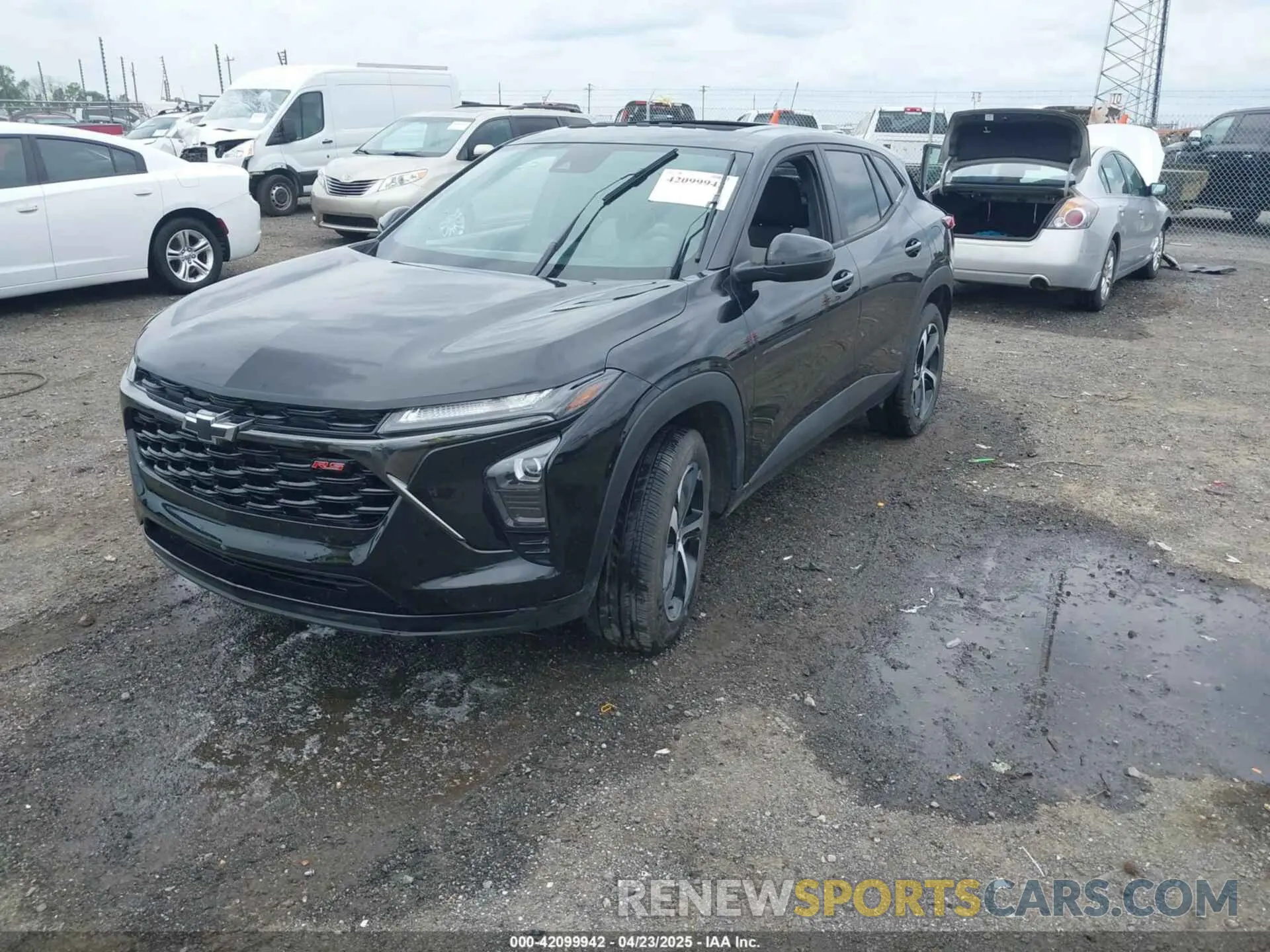 2 Photograph of a damaged car KL77LGE25RC183834 CHEVROLET TRAX 2024