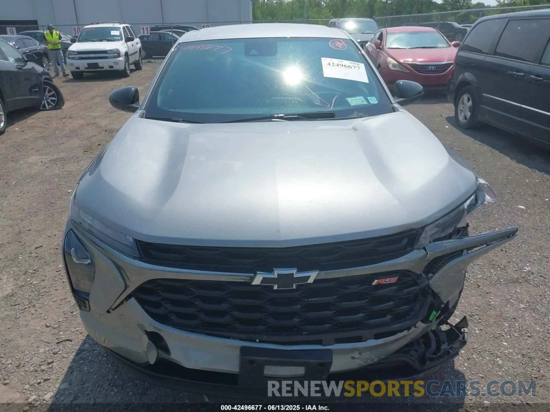 12 Photograph of a damaged car KL77LGE25RC246155 CHEVROLET TRAX 2024