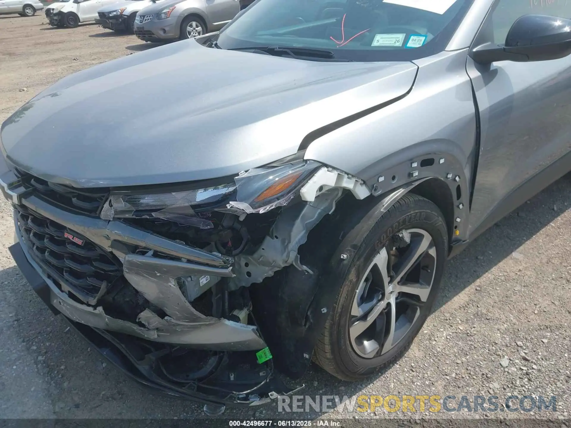 6 Photograph of a damaged car KL77LGE25RC246155 CHEVROLET TRAX 2024
