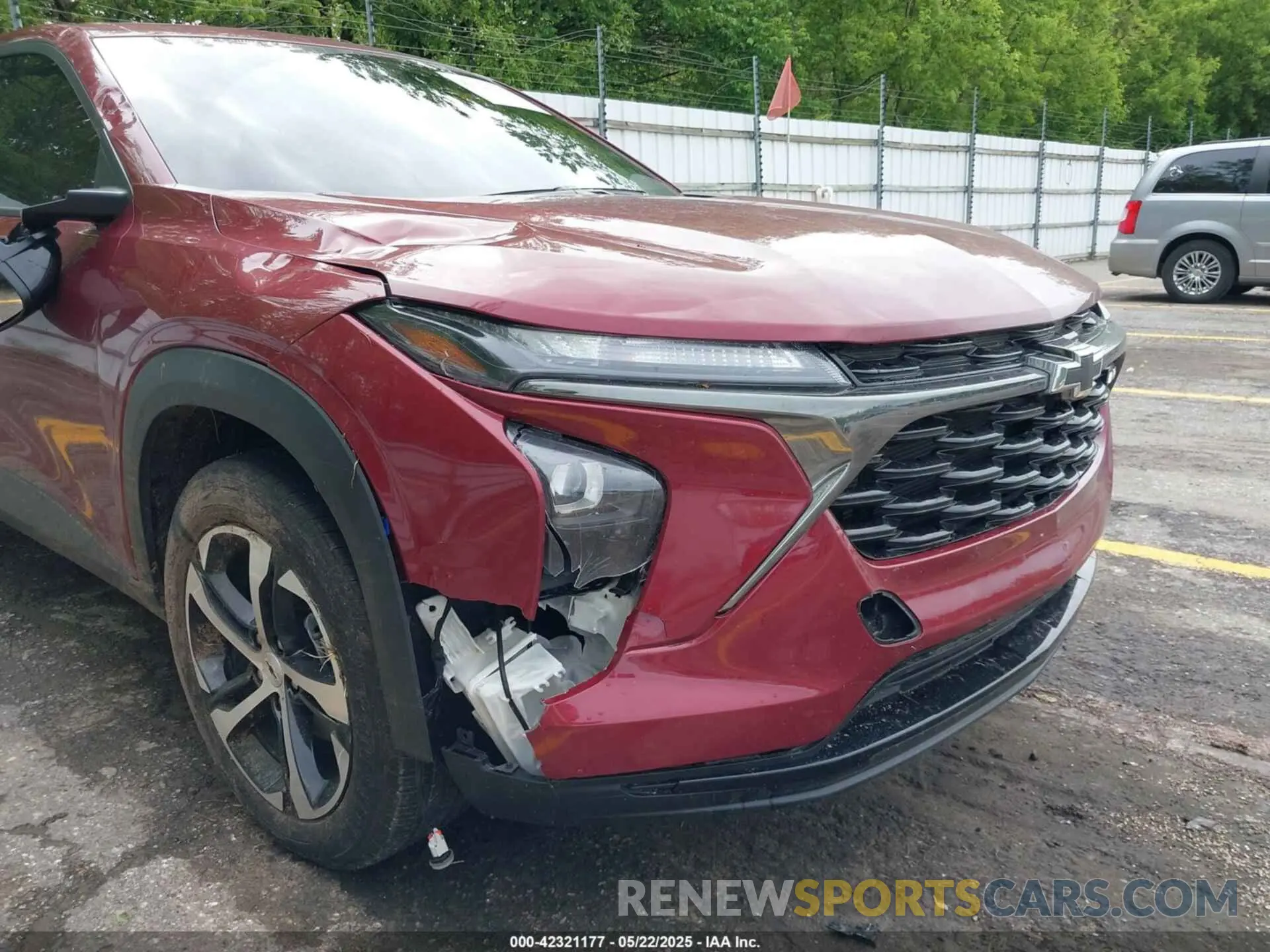 6 Photograph of a damaged car KL77LGE25RC246298 CHEVROLET TRAX 2024