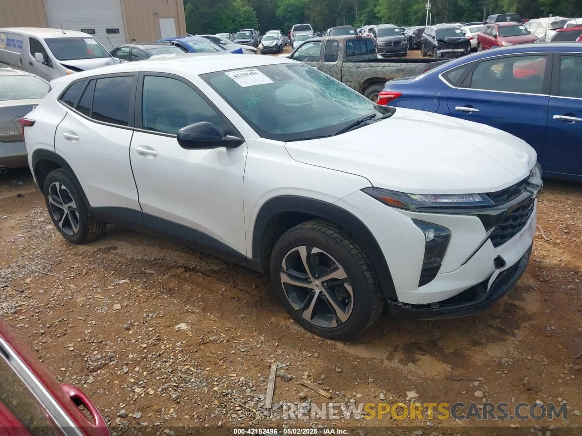 1 Photograph of a damaged car KL77LGE26RC034378 CHEVROLET TRAX 2024