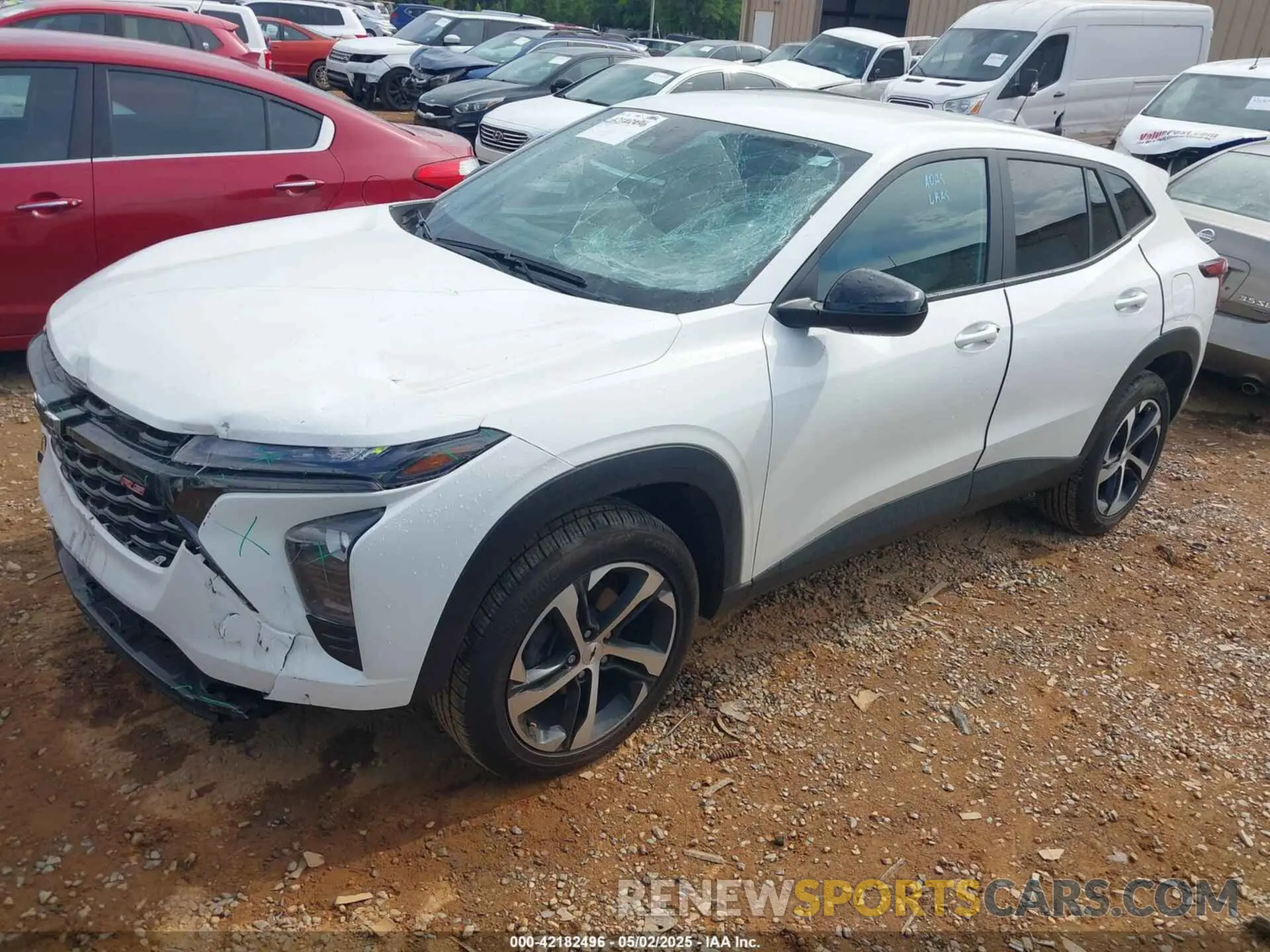 2 Photograph of a damaged car KL77LGE26RC034378 CHEVROLET TRAX 2024