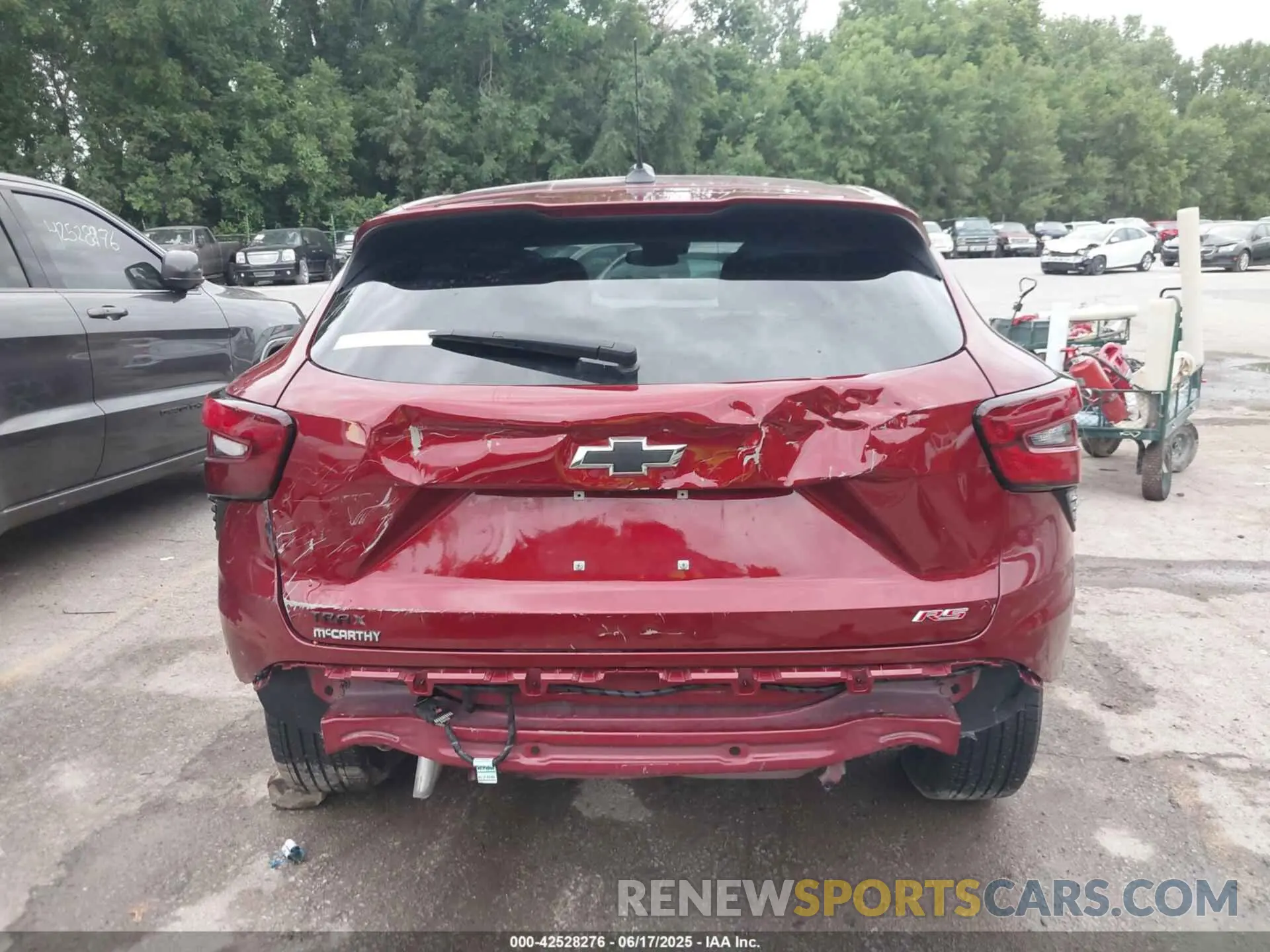 6 Photograph of a damaged car KL77LGE26RC045722 CHEVROLET TRAX 2024
