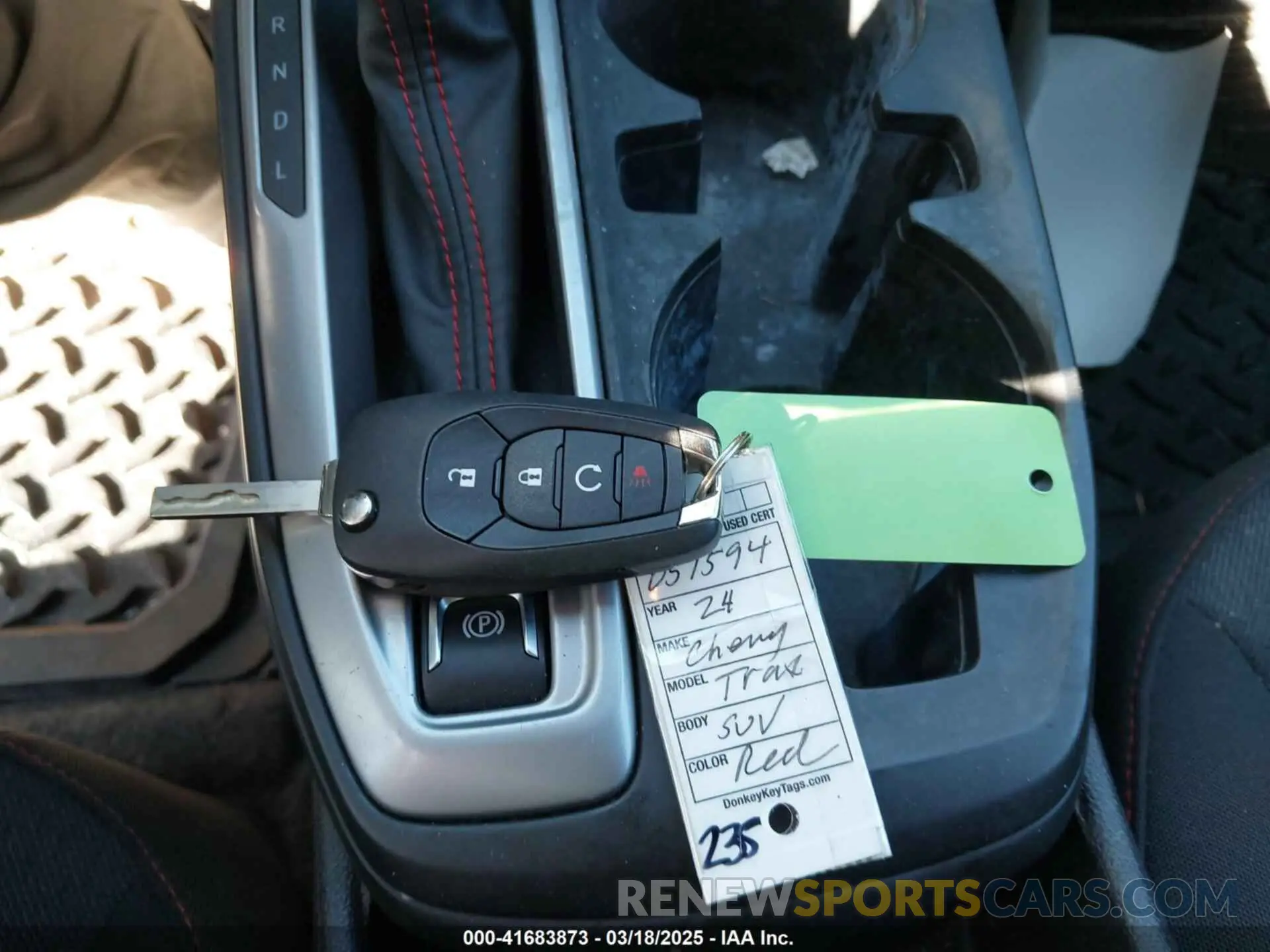 11 Photograph of a damaged car KL77LGE26RC057594 CHEVROLET TRAX 2024
