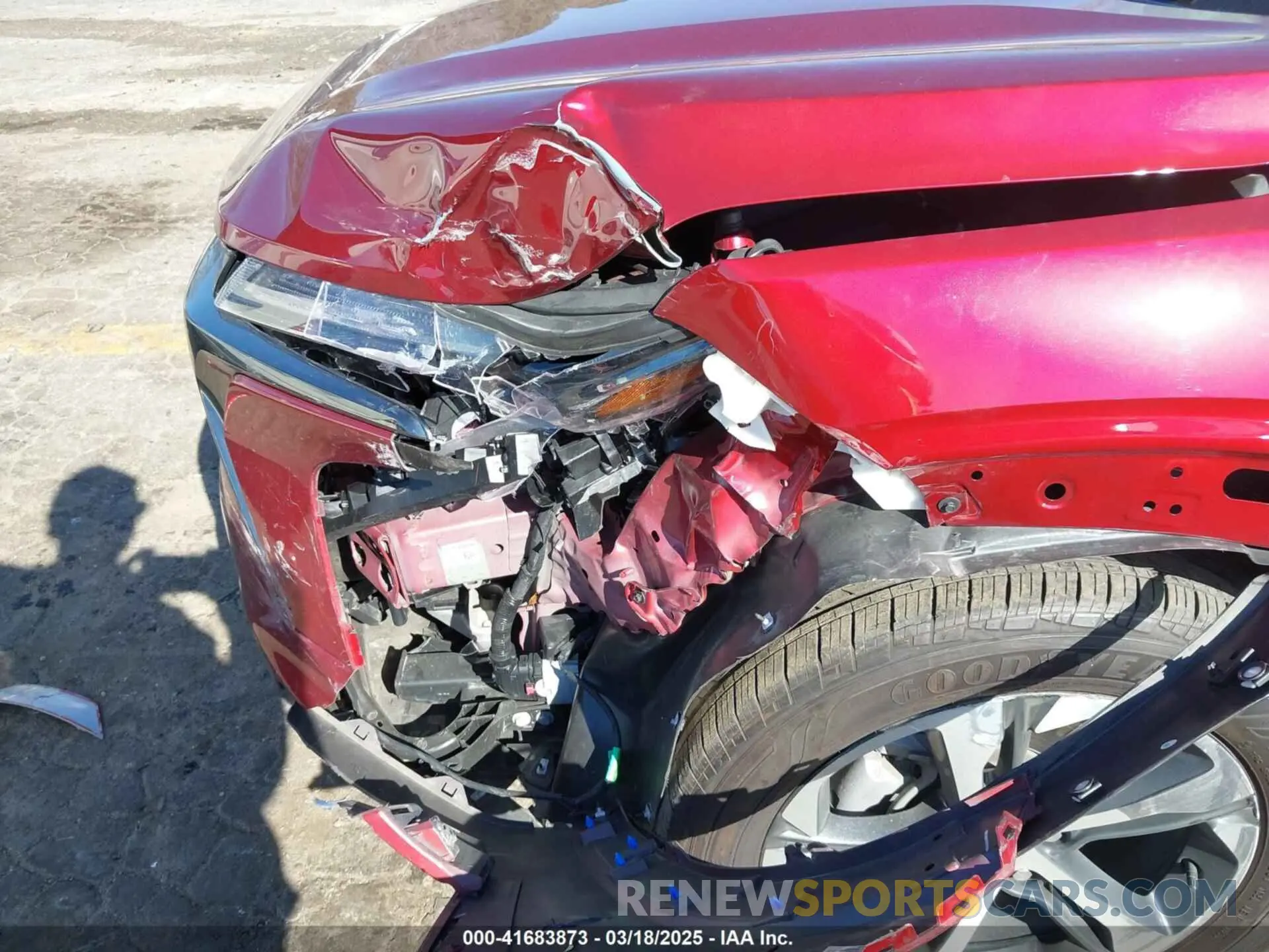 17 Photograph of a damaged car KL77LGE26RC057594 CHEVROLET TRAX 2024