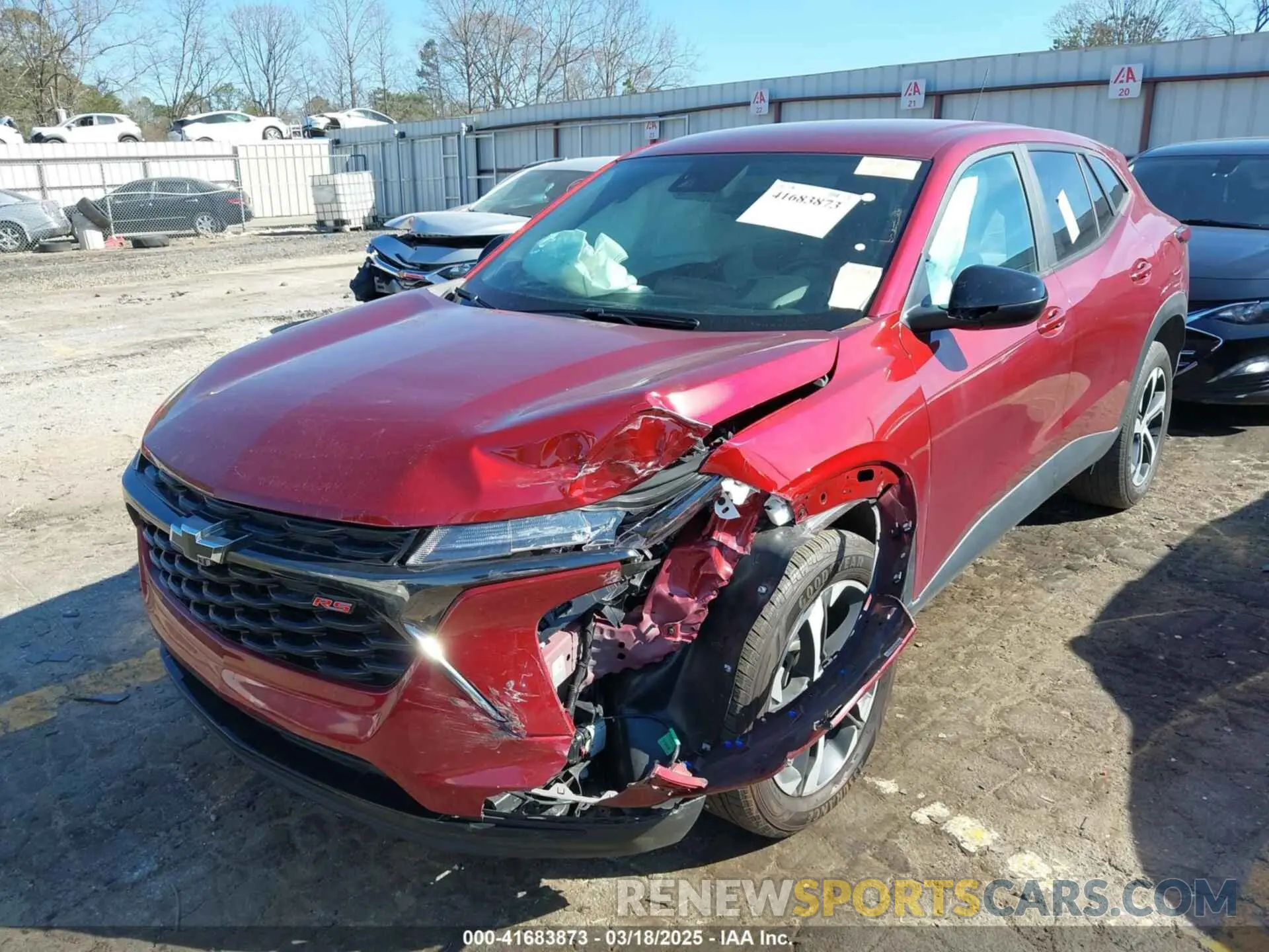 2 Photograph of a damaged car KL77LGE26RC057594 CHEVROLET TRAX 2024