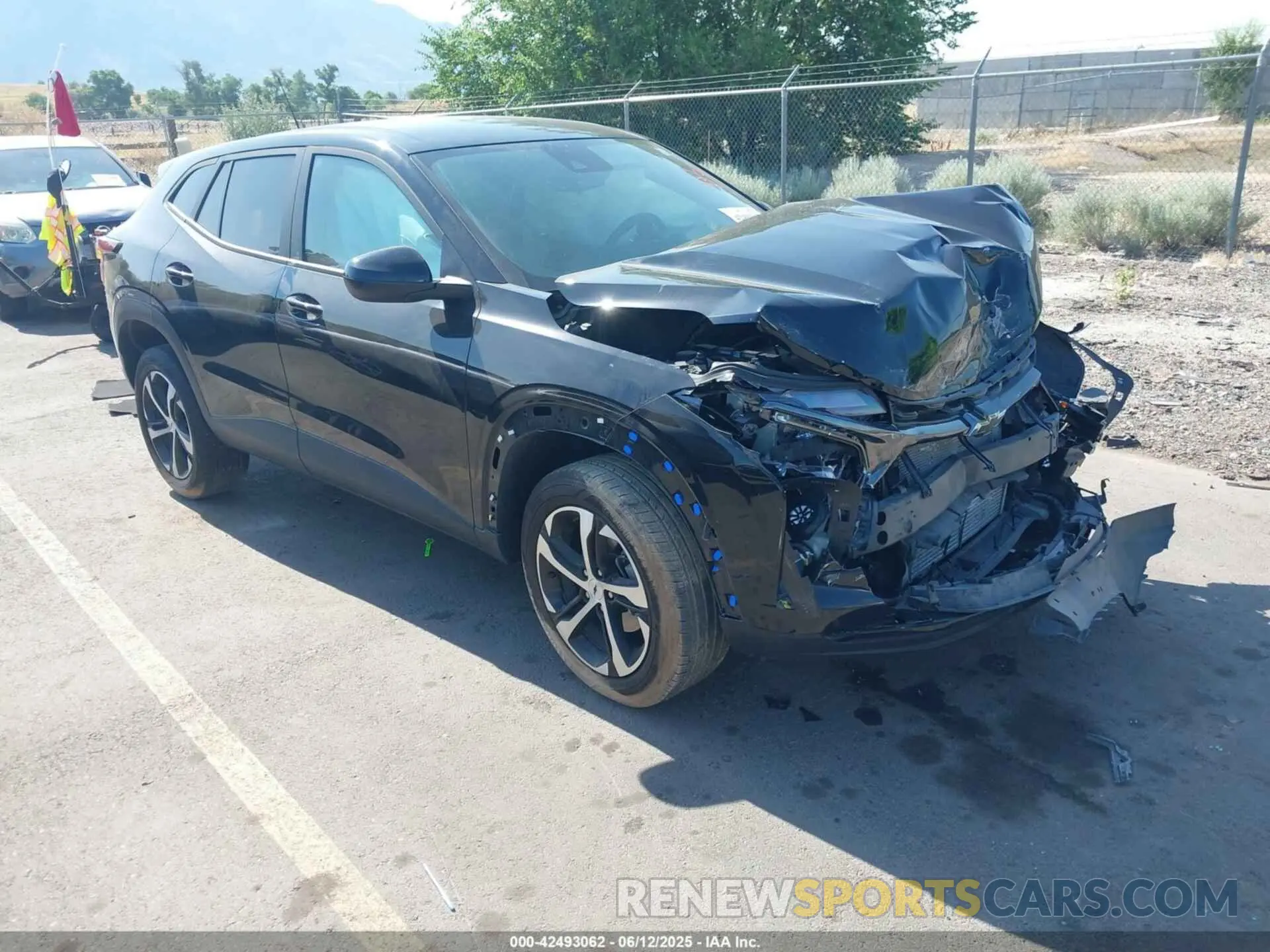 1 Photograph of a damaged car KL77LGE26RC122976 CHEVROLET TRAX 2024