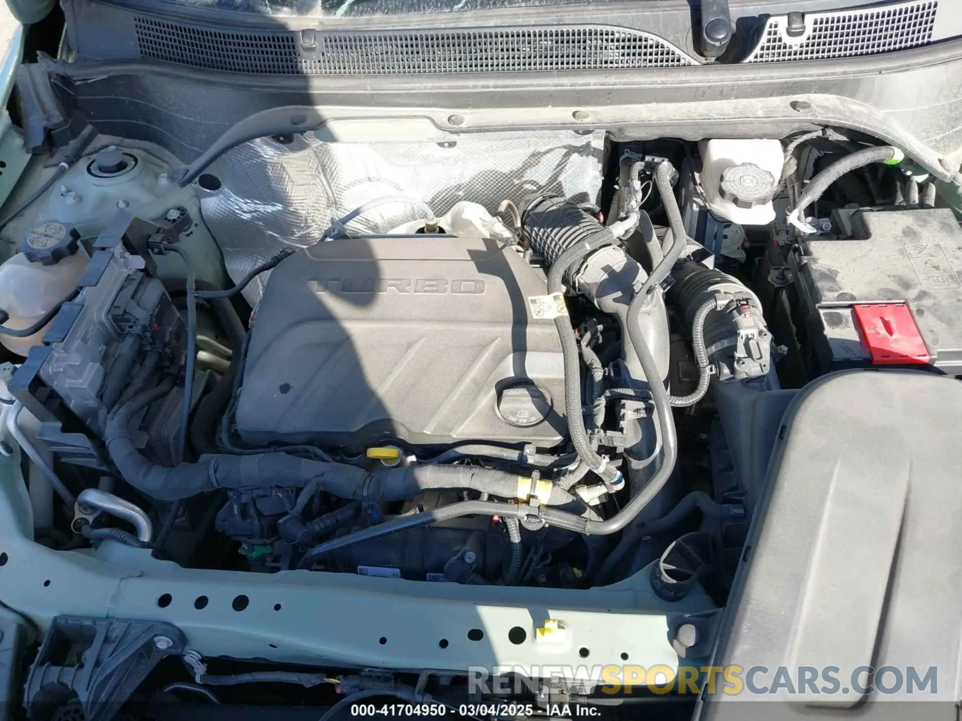10 Photograph of a damaged car KL77LGE26RC139521 CHEVROLET TRAX 2024