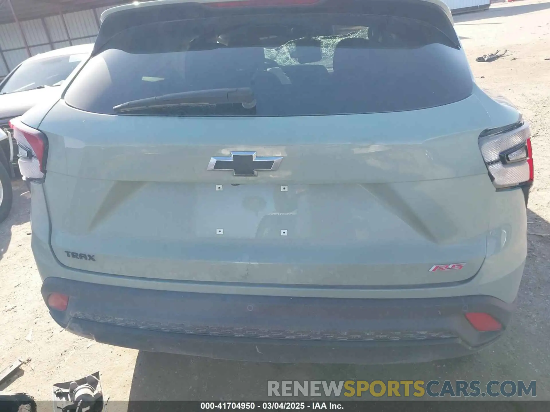 16 Photograph of a damaged car KL77LGE26RC139521 CHEVROLET TRAX 2024