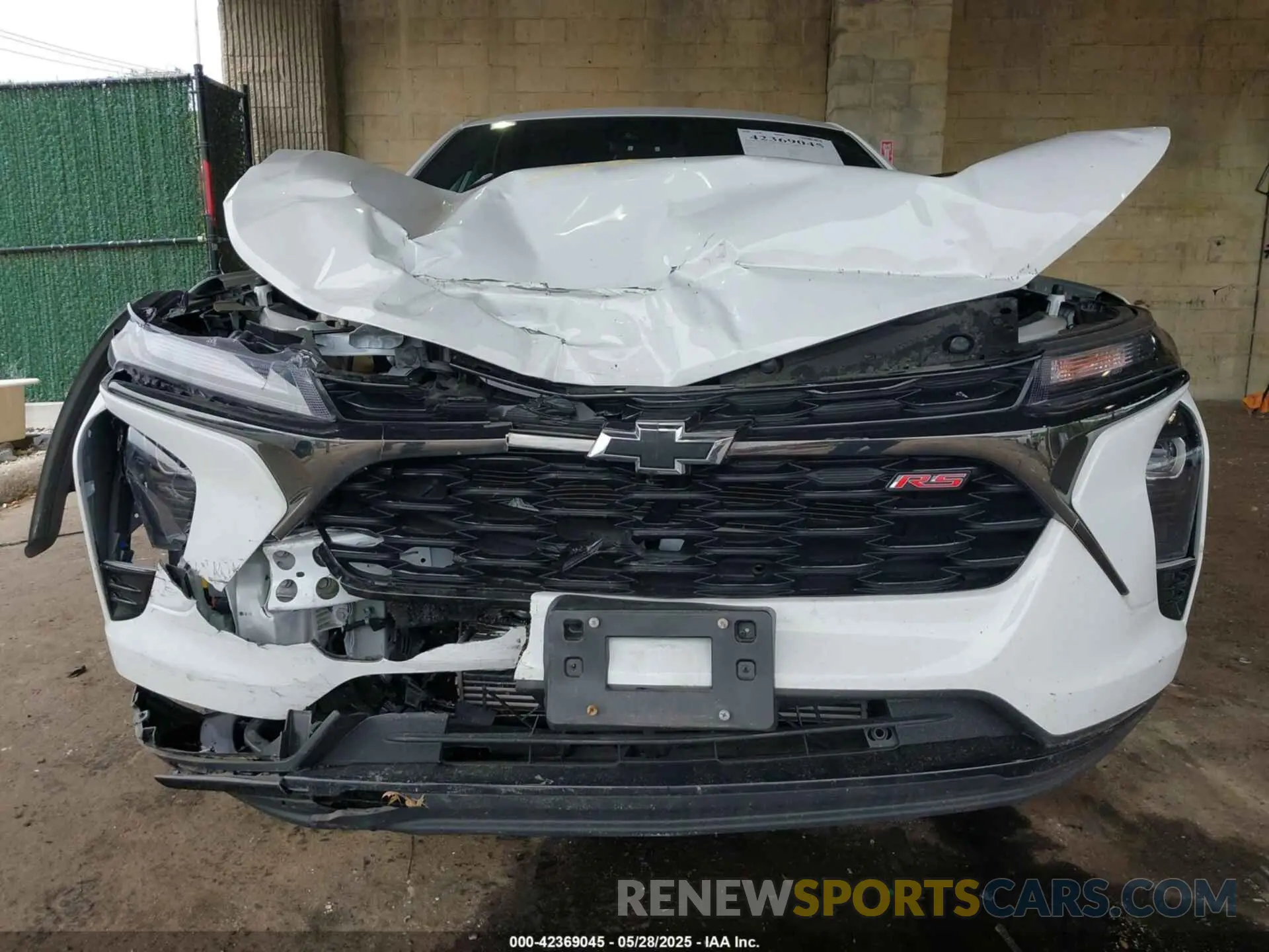 6 Photograph of a damaged car KL77LGE27RC193930 CHEVROLET TRAX 2024