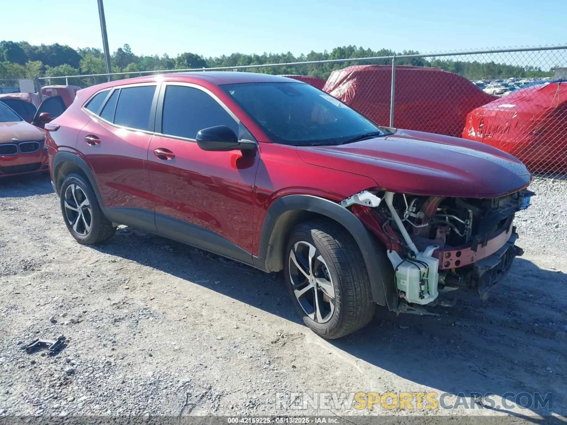 1 Photograph of a damaged car KL77LGE28RC137978 CHEVROLET TRAX 2024