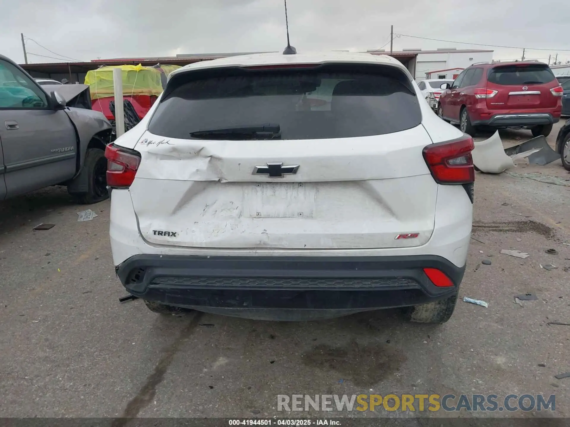 16 Photograph of a damaged car KL77LGE28RC139620 CHEVROLET TRAX 2024