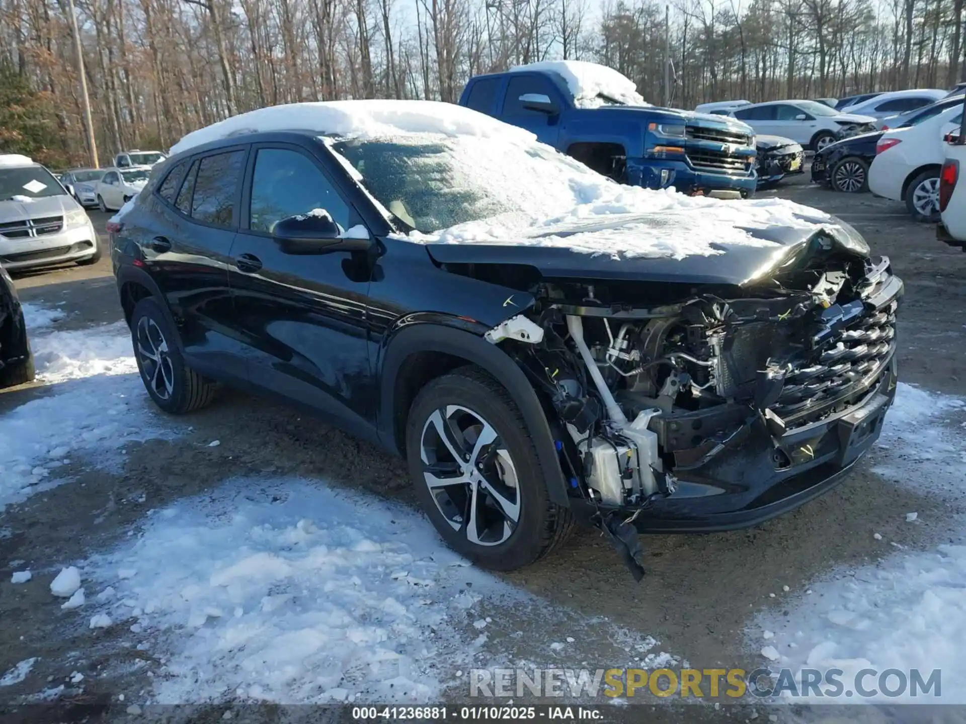 1 Photograph of a damaged car KL77LGE28RC166476 CHEVROLET TRAX 2024