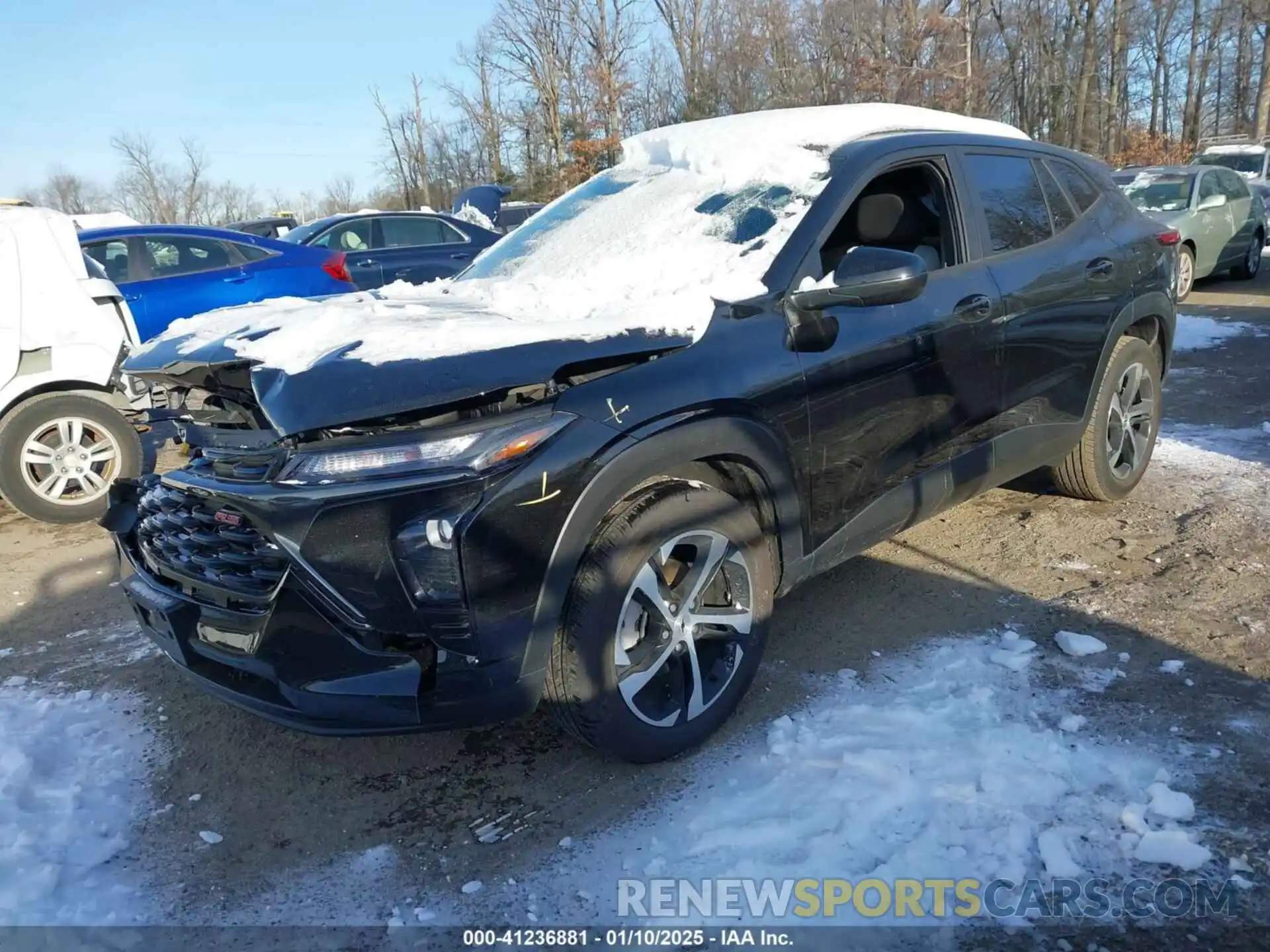 2 Photograph of a damaged car KL77LGE28RC166476 CHEVROLET TRAX 2024