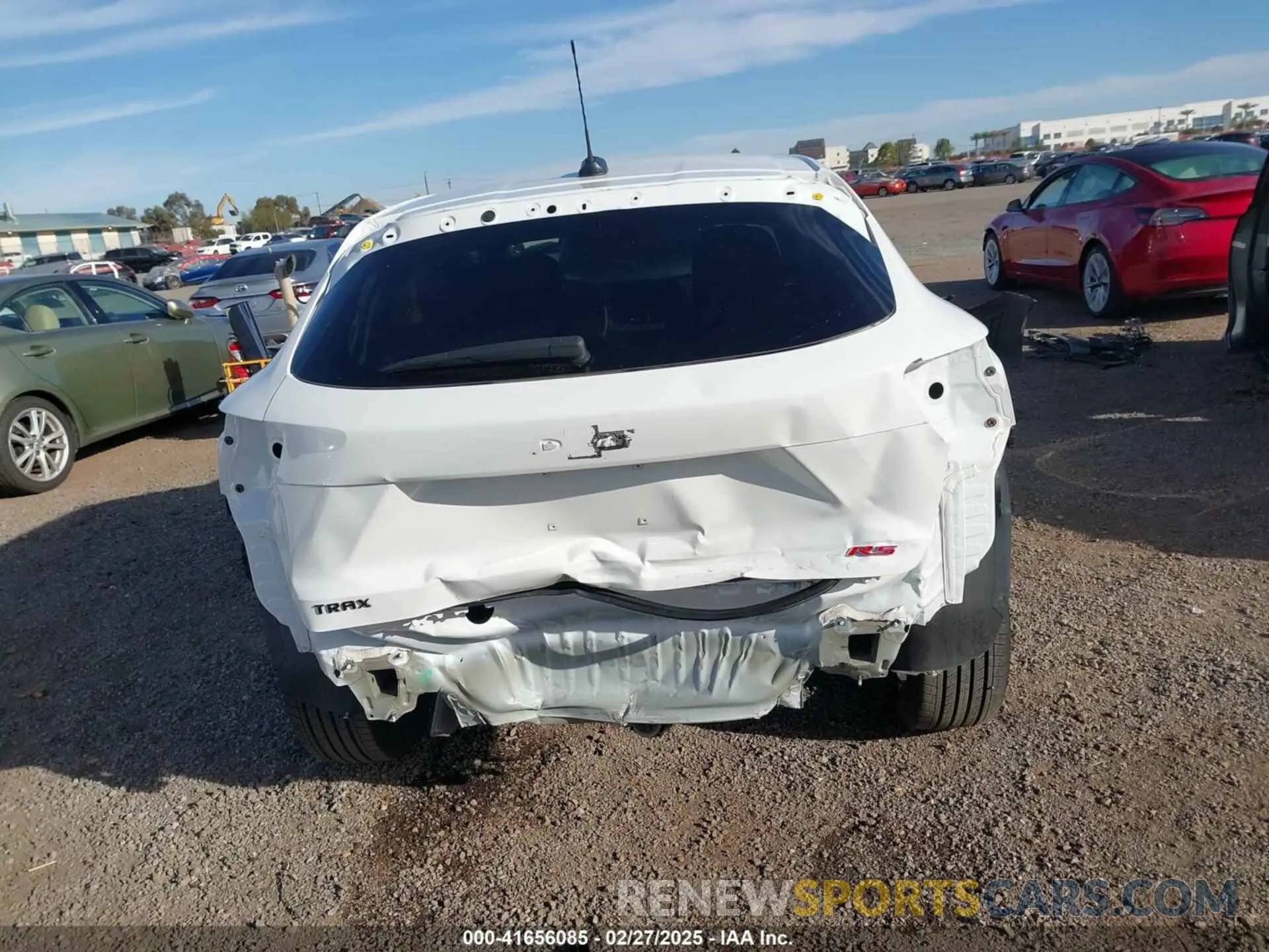 17 Photograph of a damaged car KL77LGE28RC231648 CHEVROLET TRAX 2024
